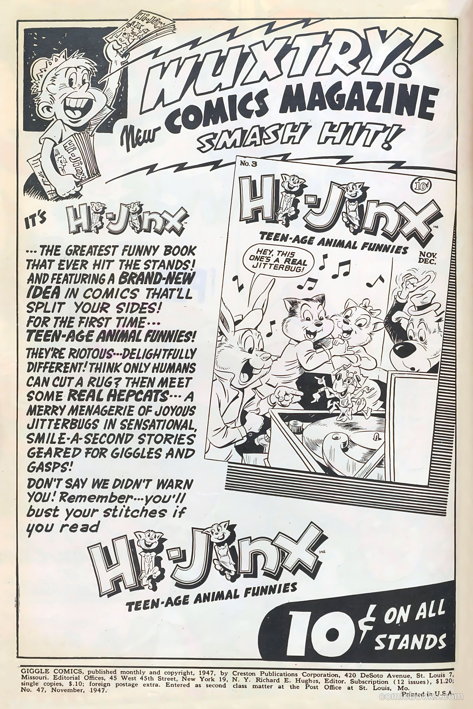 Giggle Comics #47 — page 2 of 52