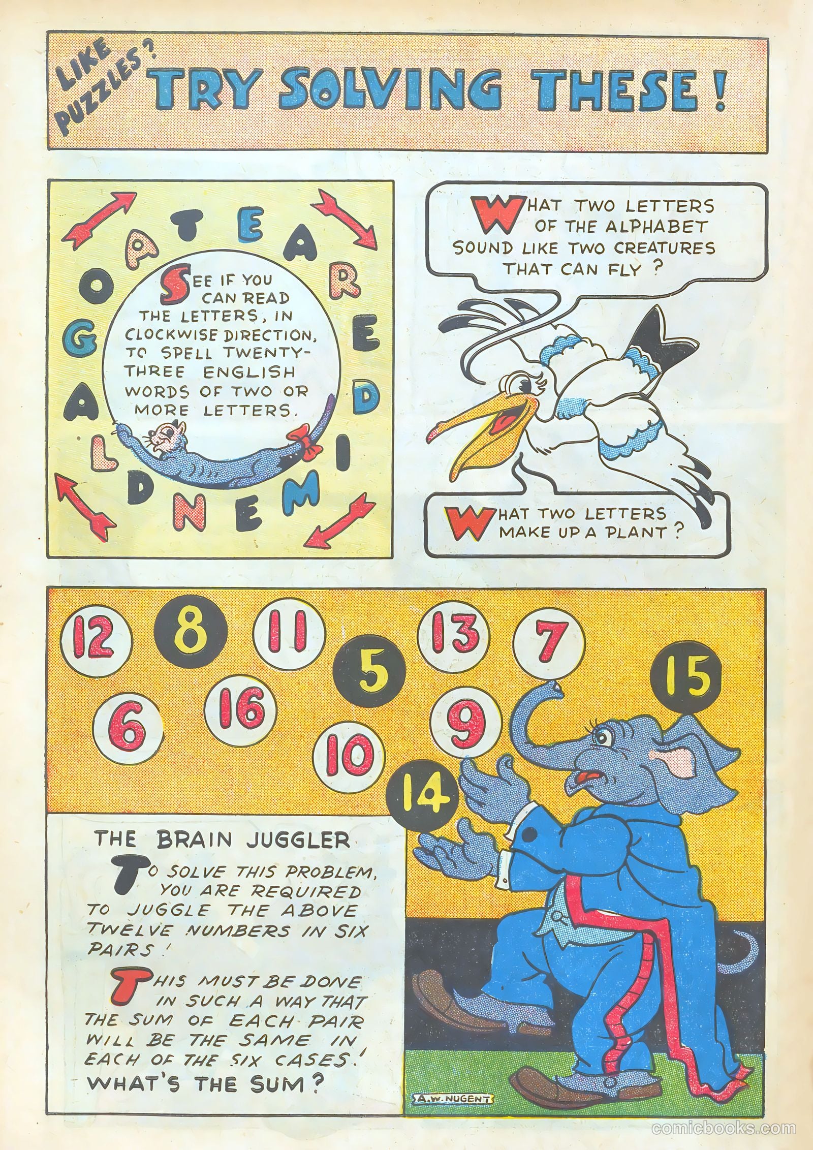 Giggle Comics #47 — page 50 of 52