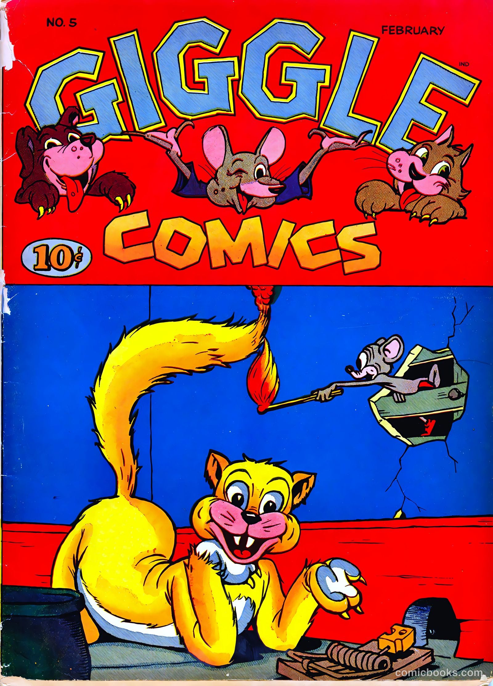 Giggle Comics #5 — page 1 of 60
