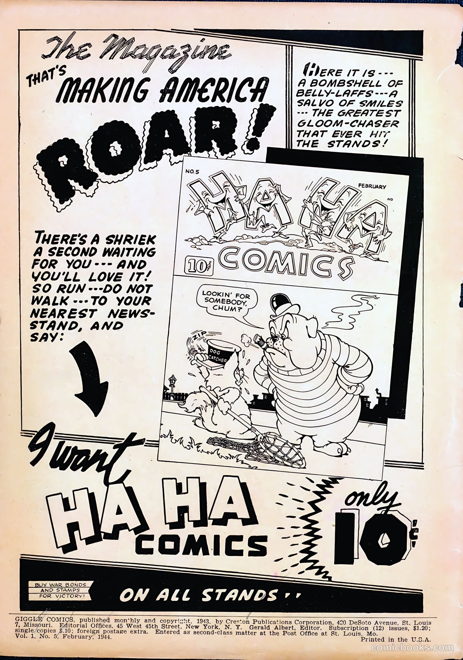 Giggle Comics #5 — page 2 of 60