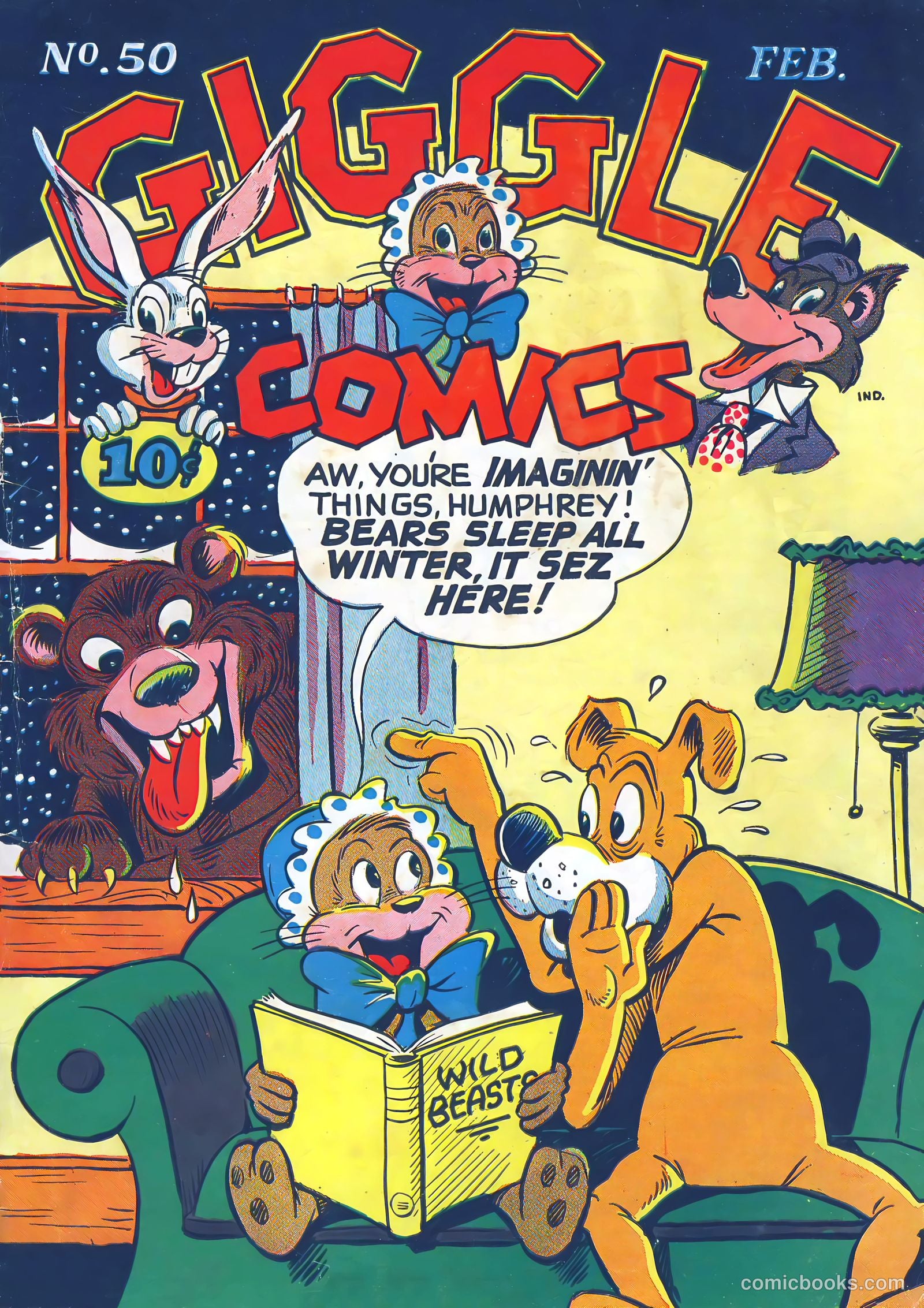 Giggle Comics #50 — page 1 of 52