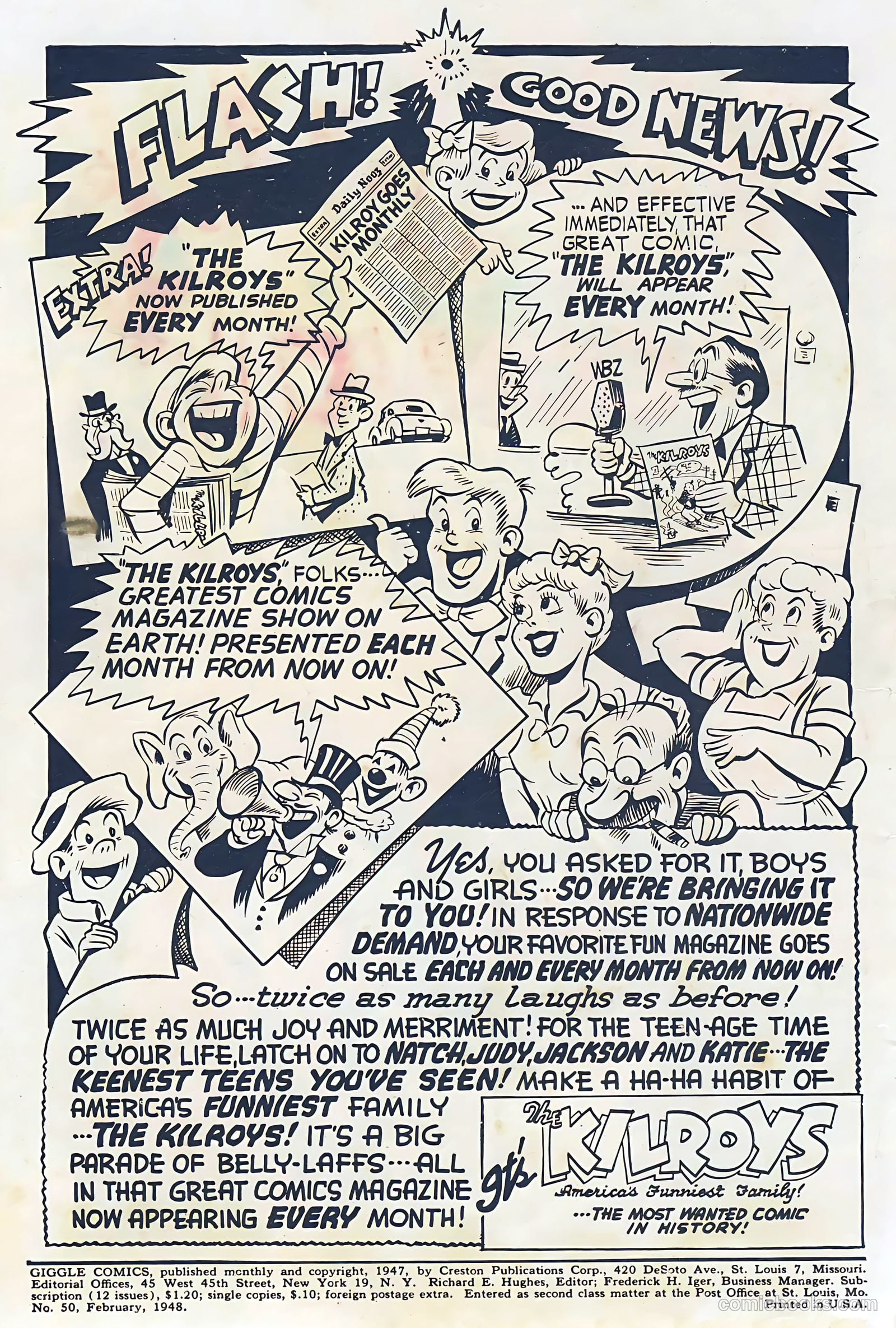 Giggle Comics #50 — page 2 of 52