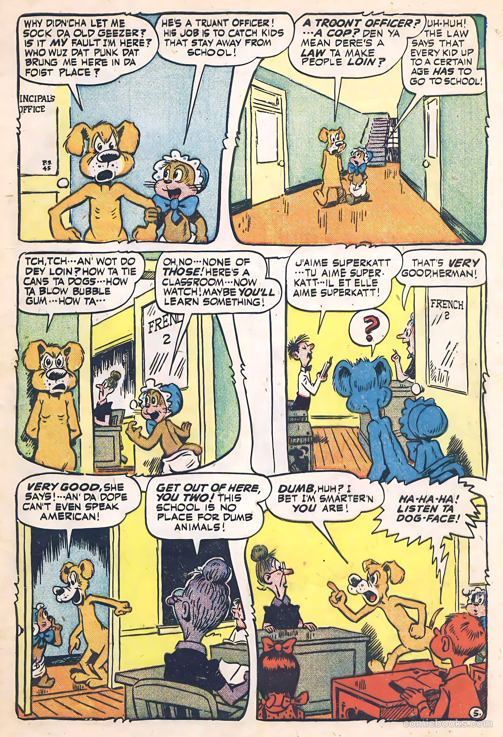 Giggle Comics #54 — page 7 of 52