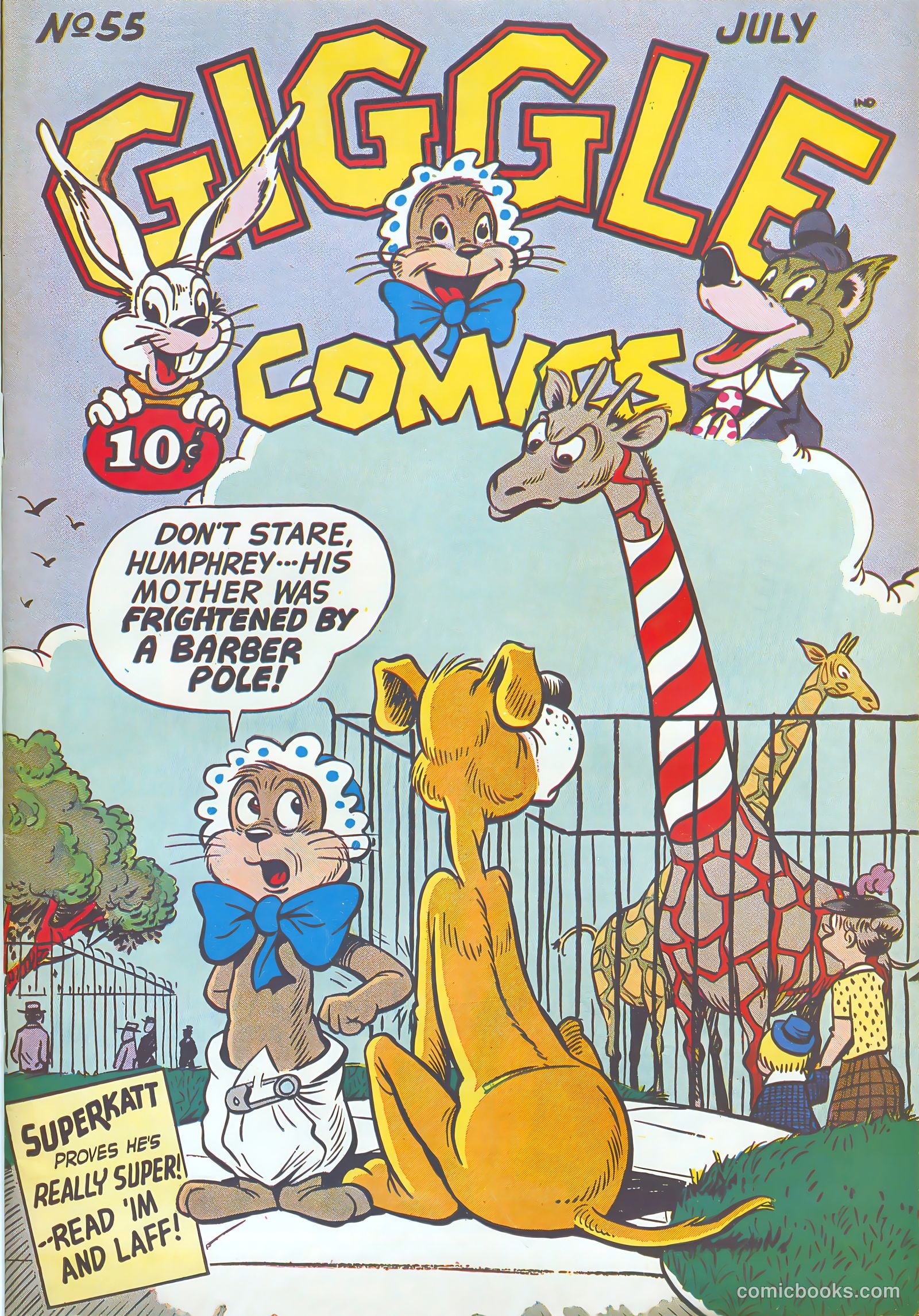 Giggle Comics #55 — page 1 of 52