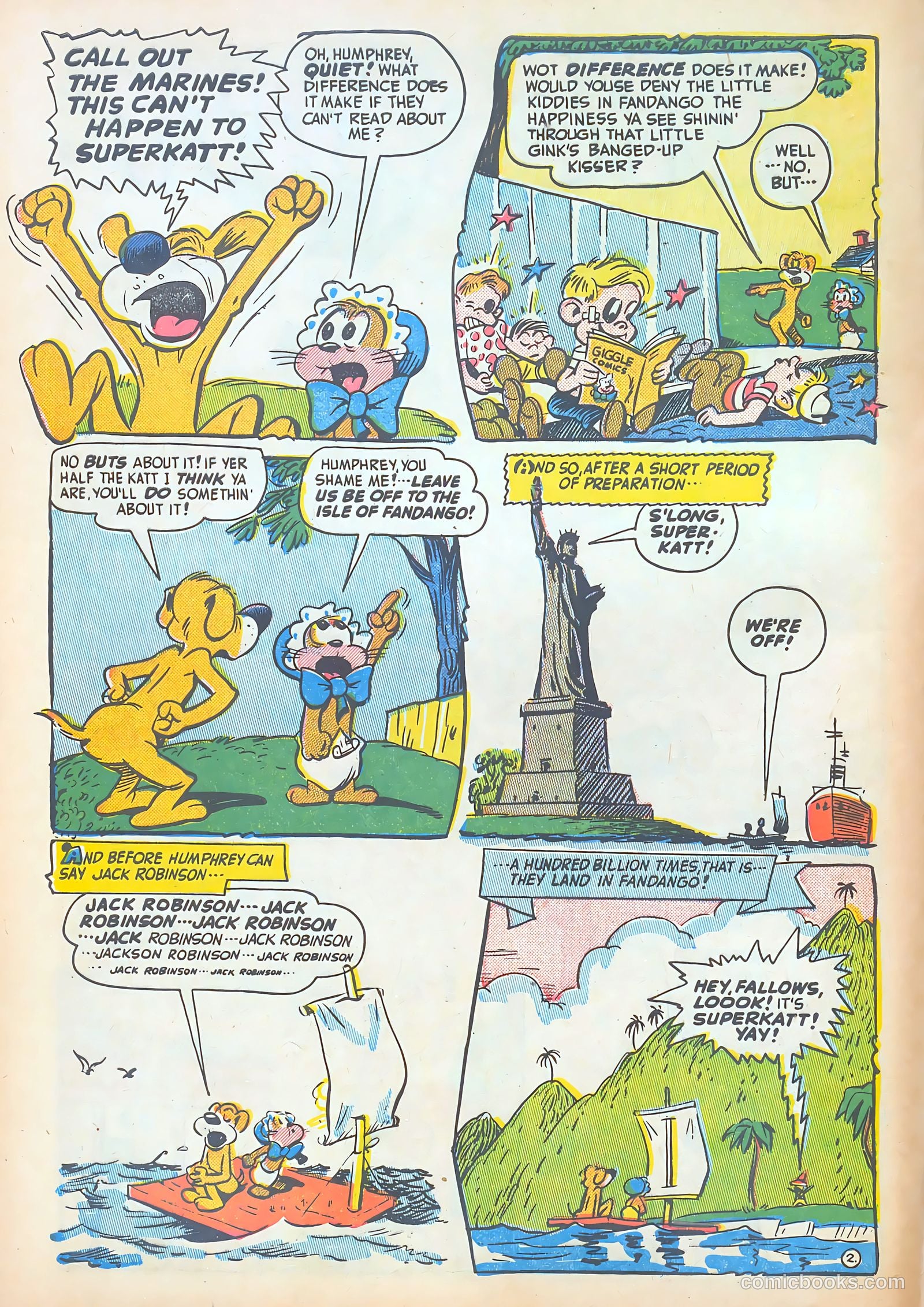 Giggle Comics #67 — page 4 of 52