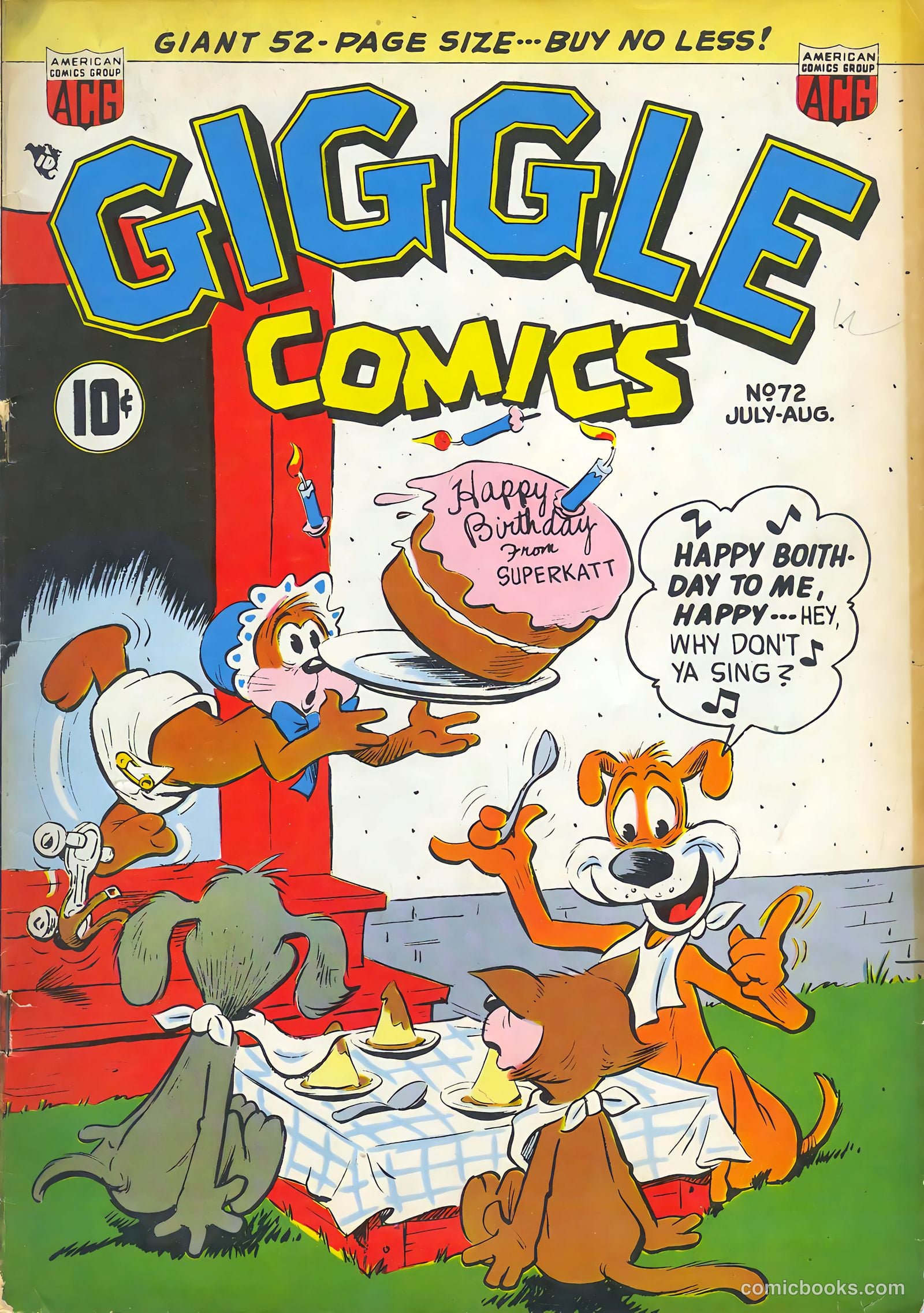 Giggle Comics #72 — page 1 of 52
