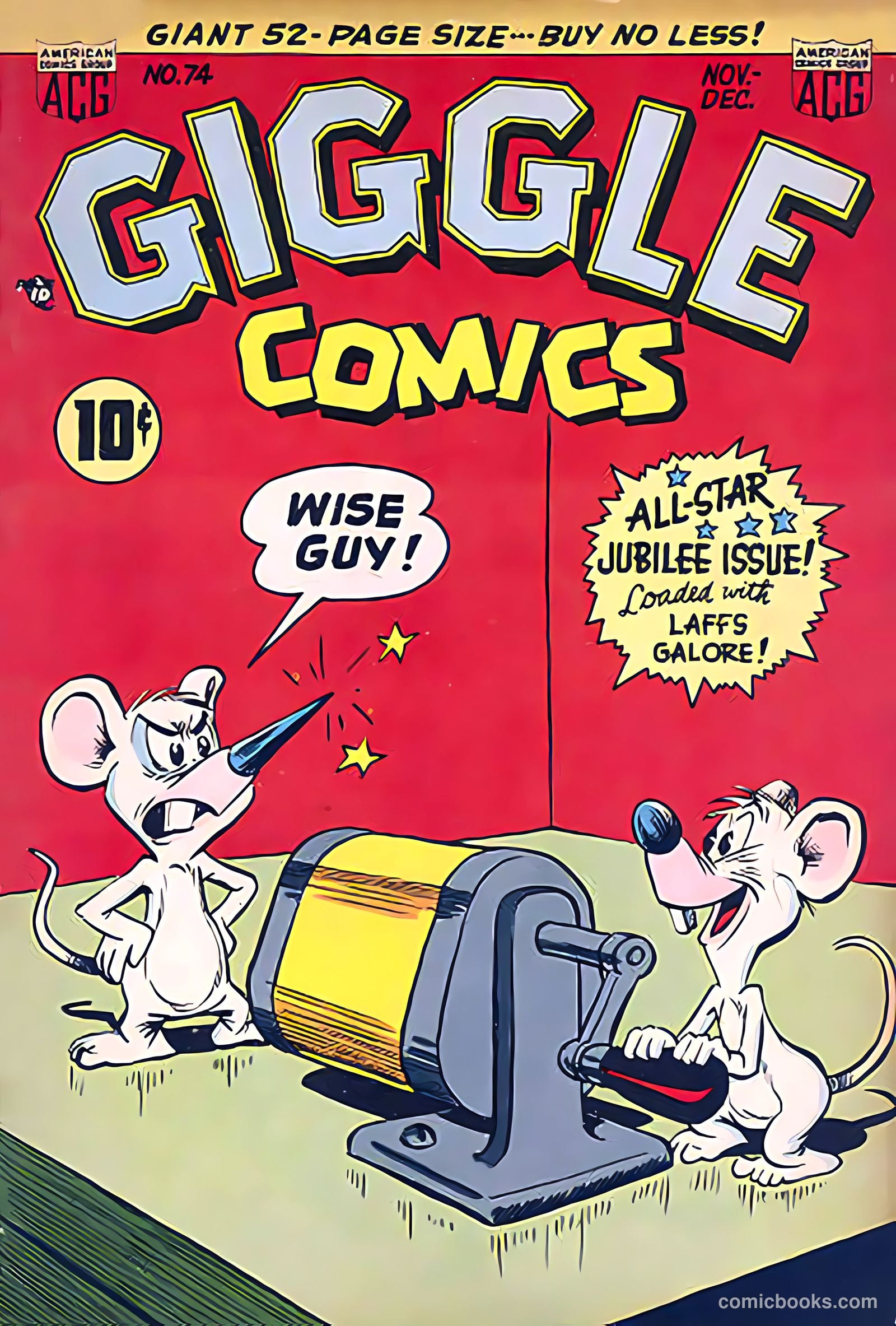 Giggle Comics #74 — page 1 of 52