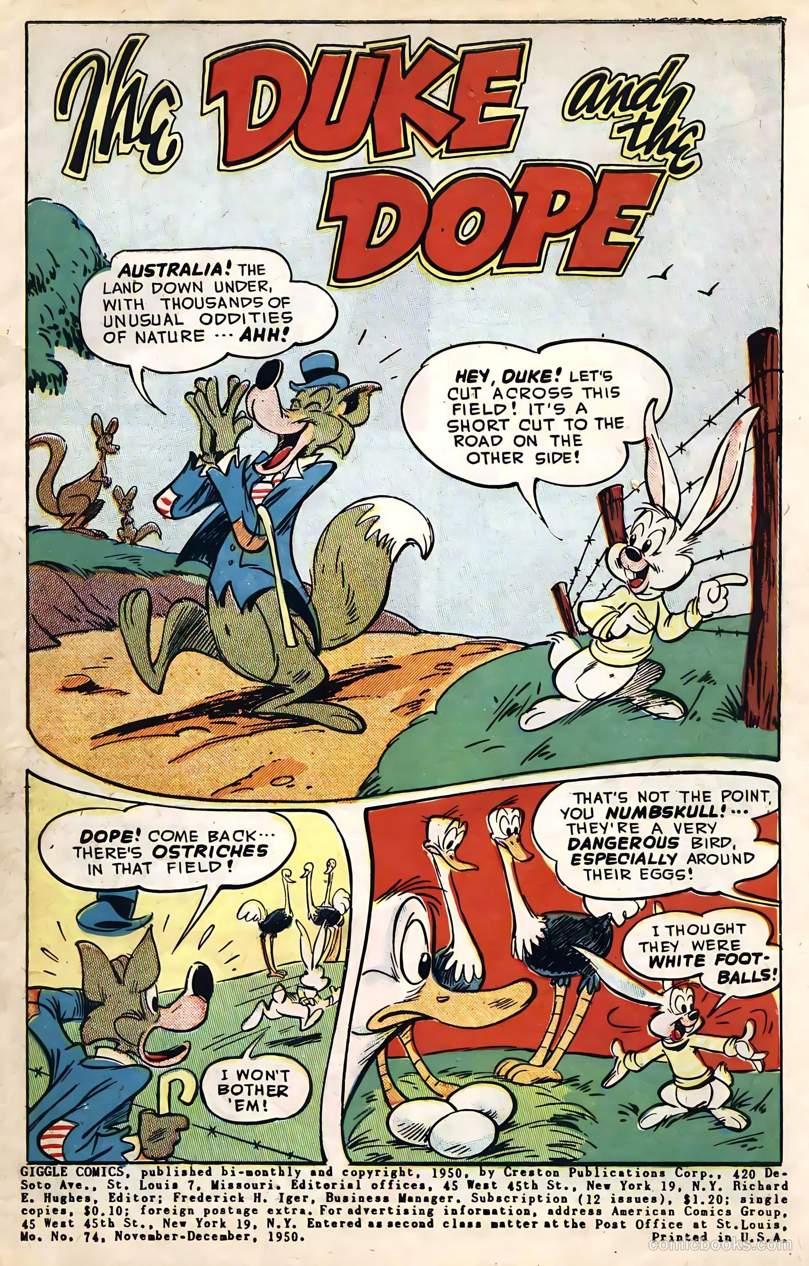 Giggle Comics #74 — page 3 of 52