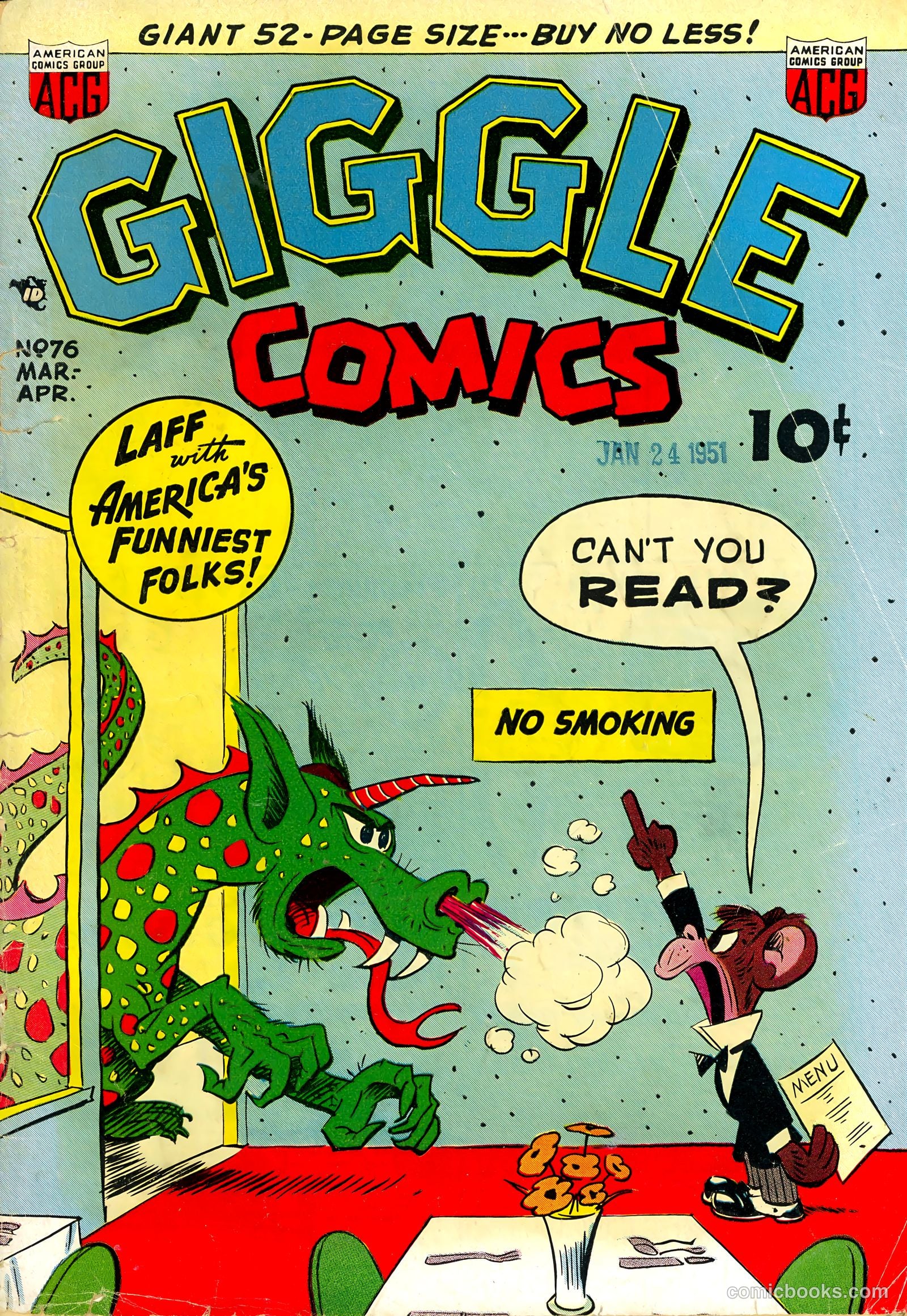 Giggle Comics #76 — page 1 of 52