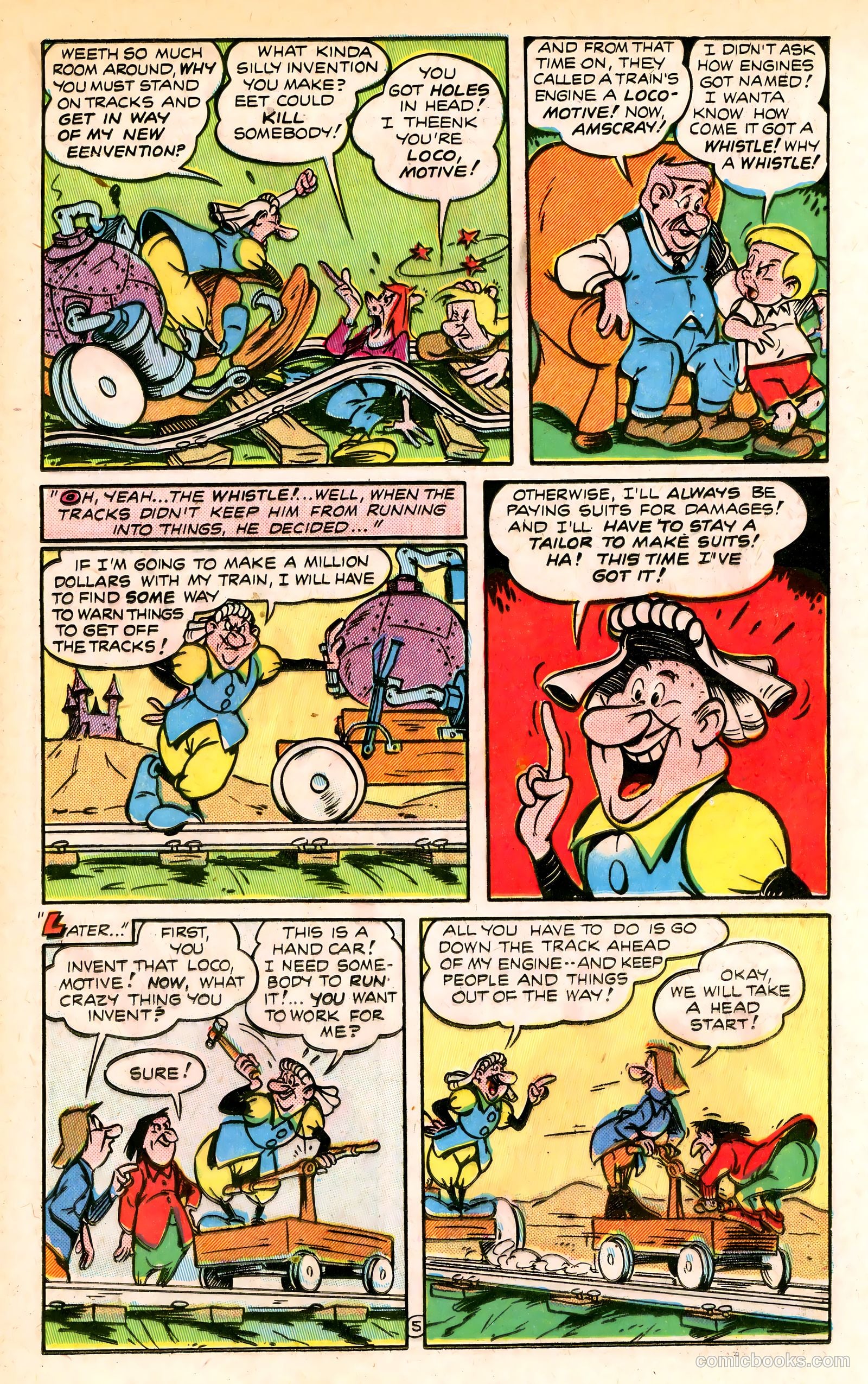 Giggle Comics #76 — page 31 of 52