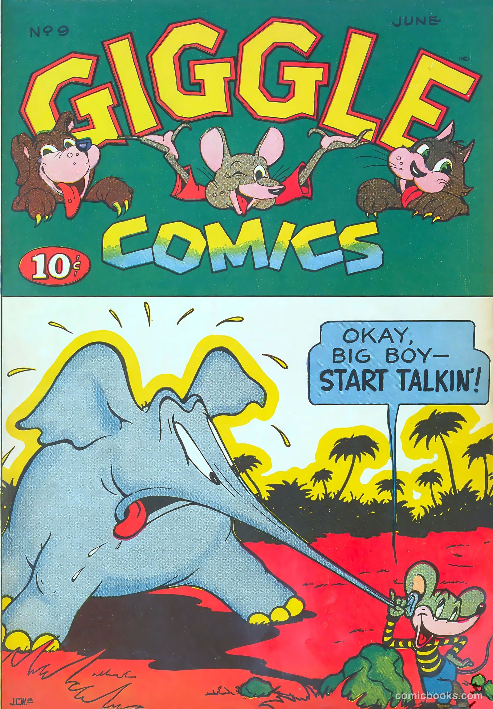 Giggle Comics #9 — page 1 of 52