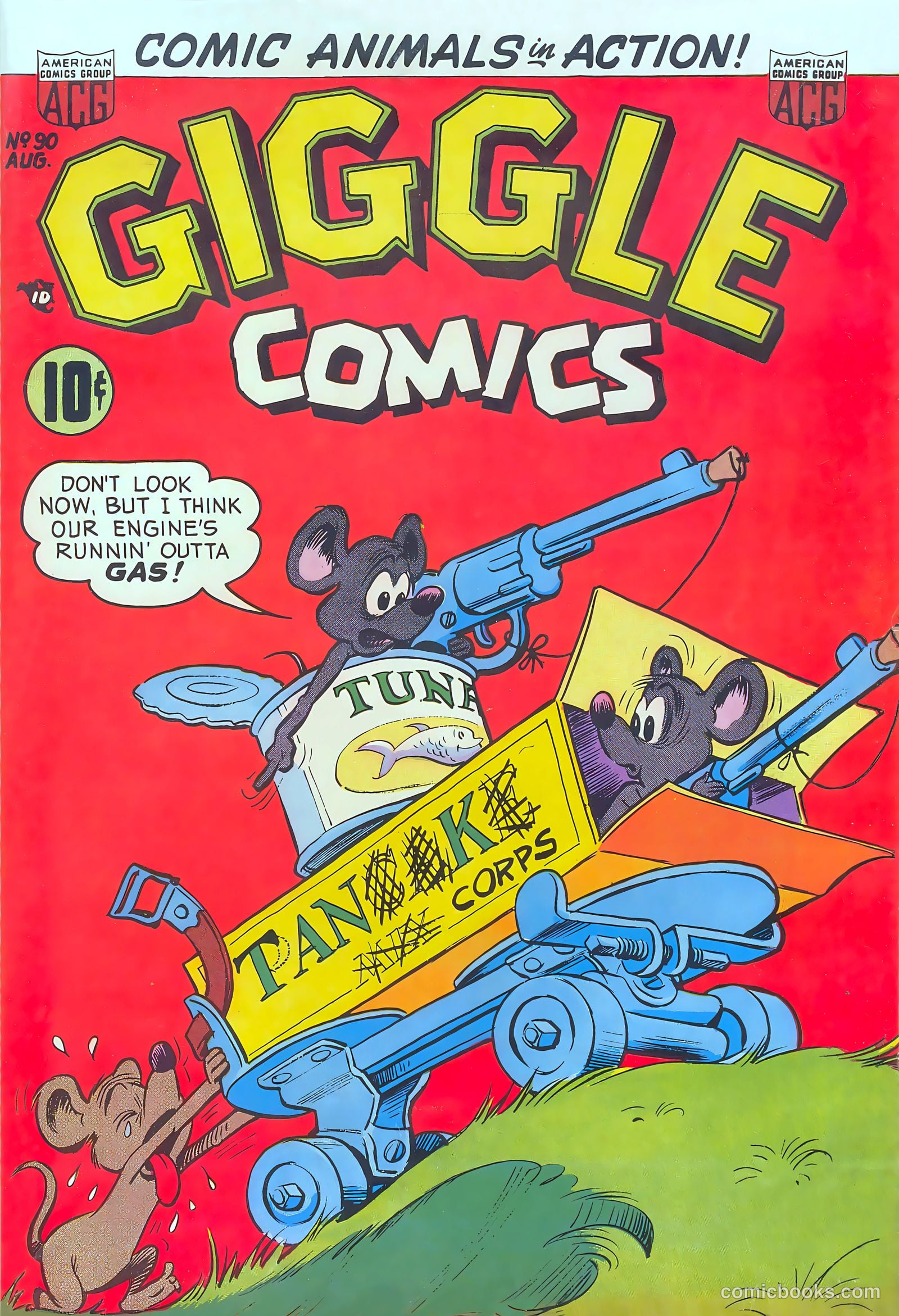 Giggle Comics #90 — page 1 of 36