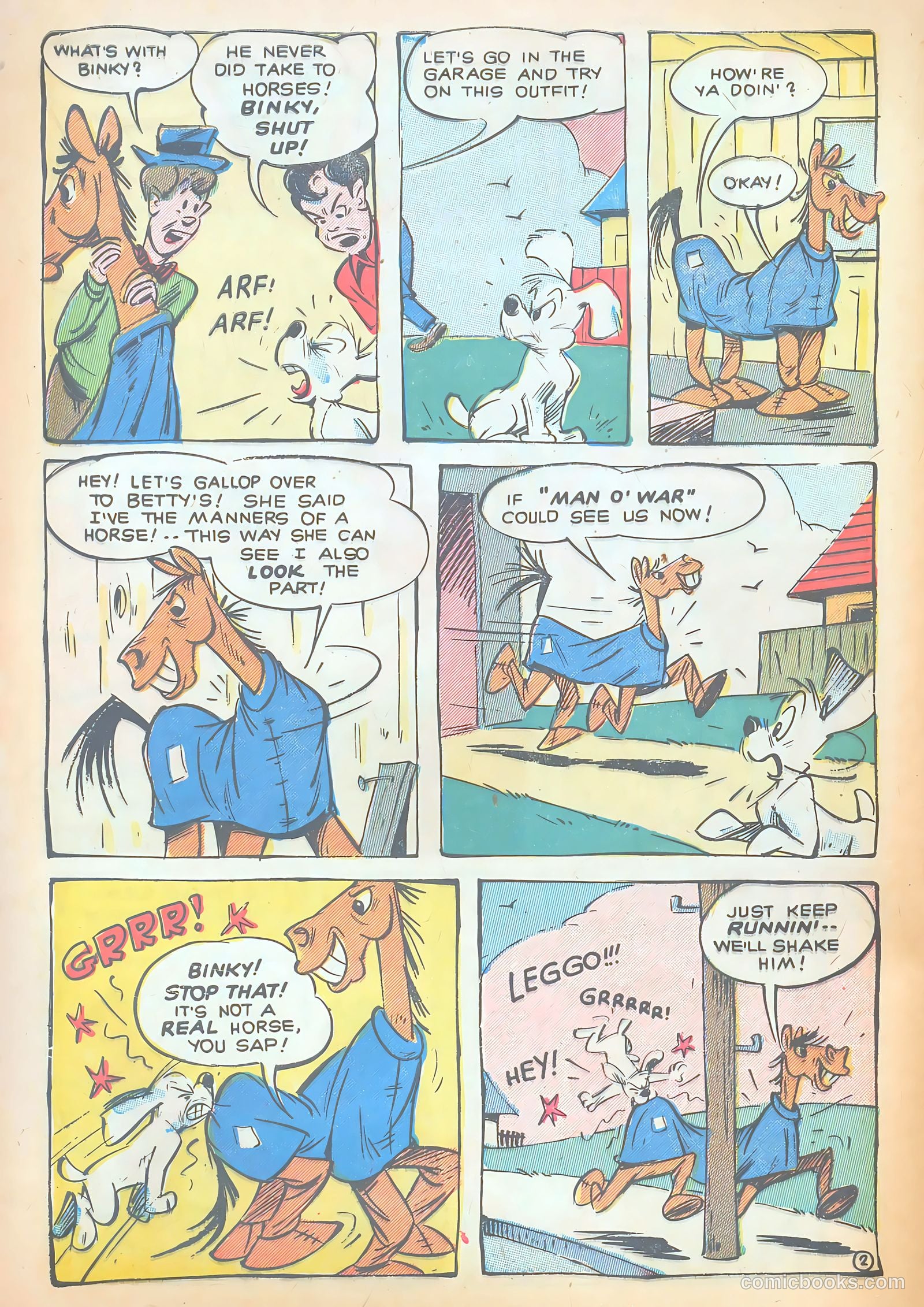 Giggle Comics #90 — page 28 of 36