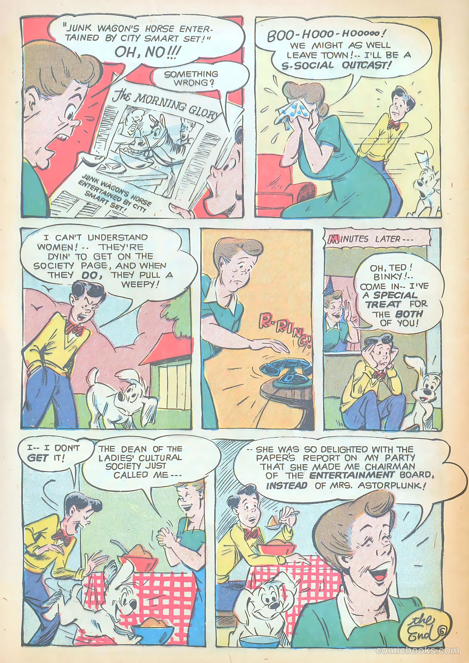 Giggle Comics #90 — page 32 of 36