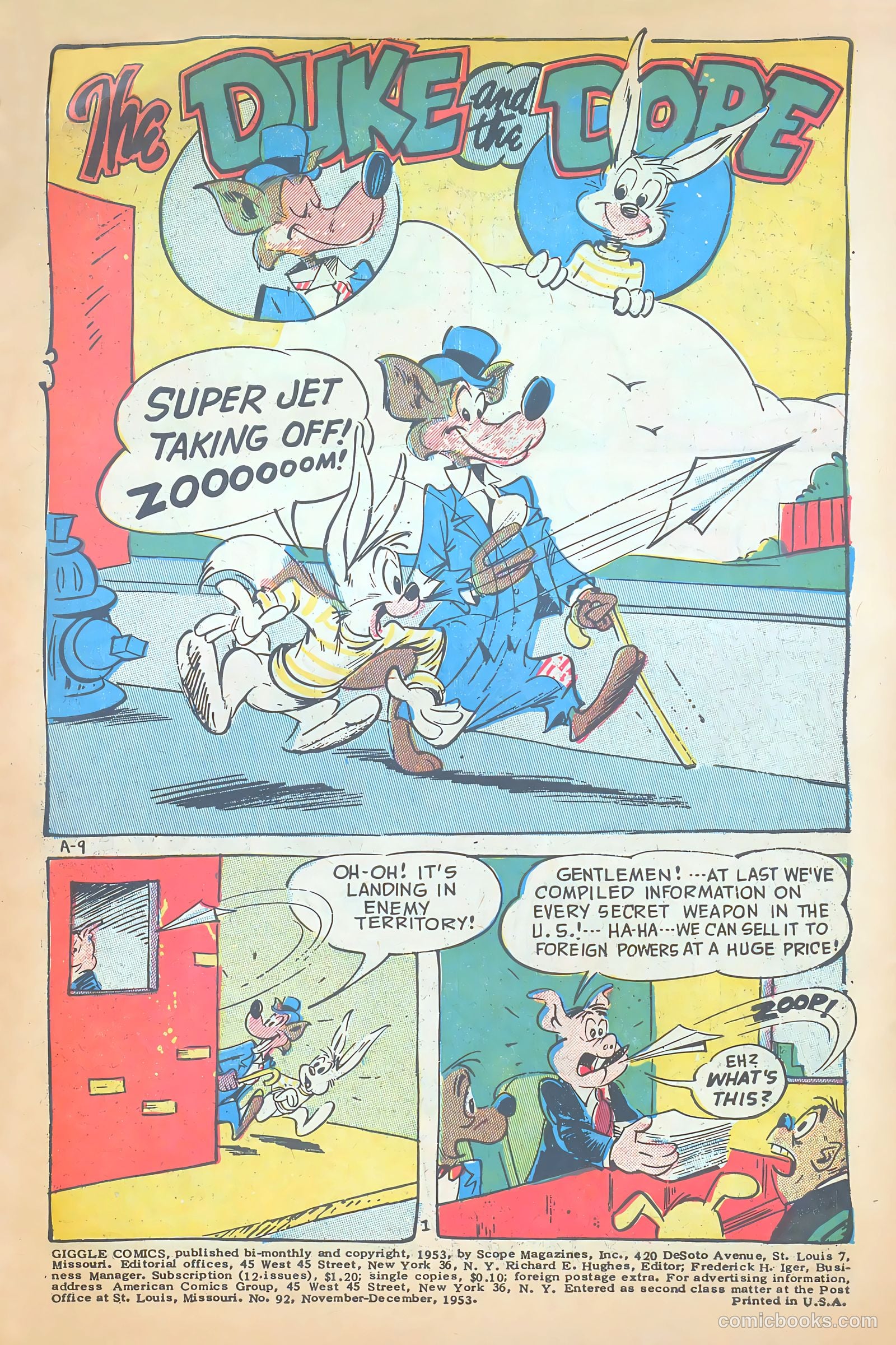 Giggle Comics #92 — page 3 of 36