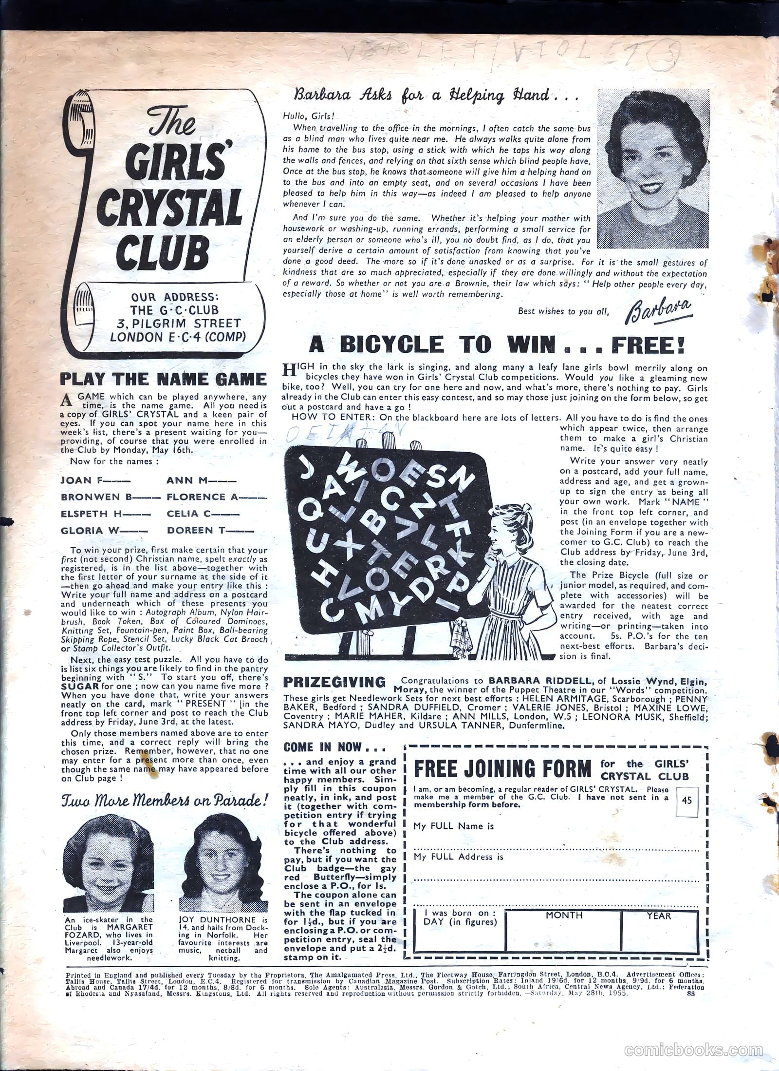 Girls' Crystal #1023 — page 18 of 20