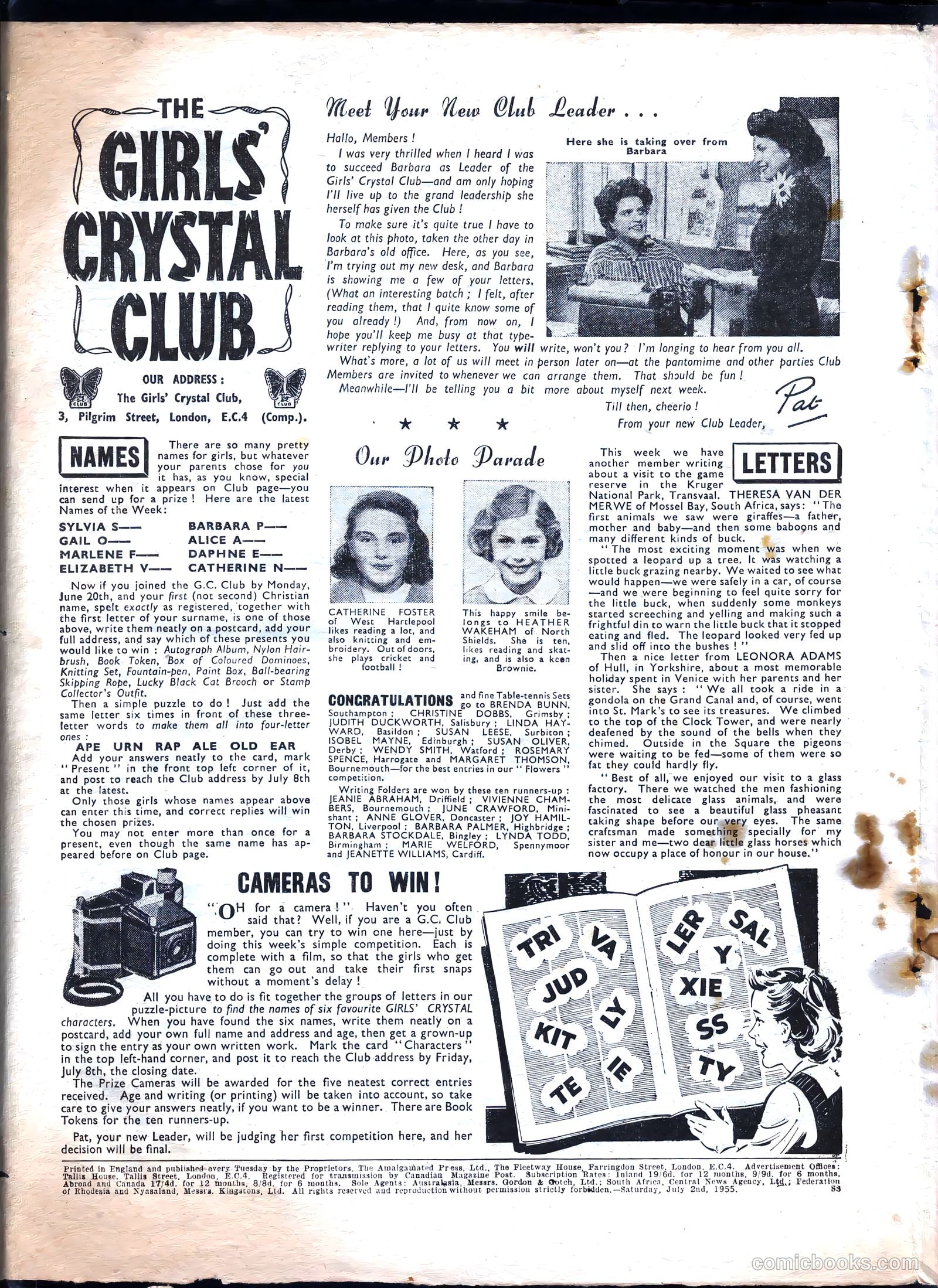 Girls' Crystal #1028 — page 18 of 20