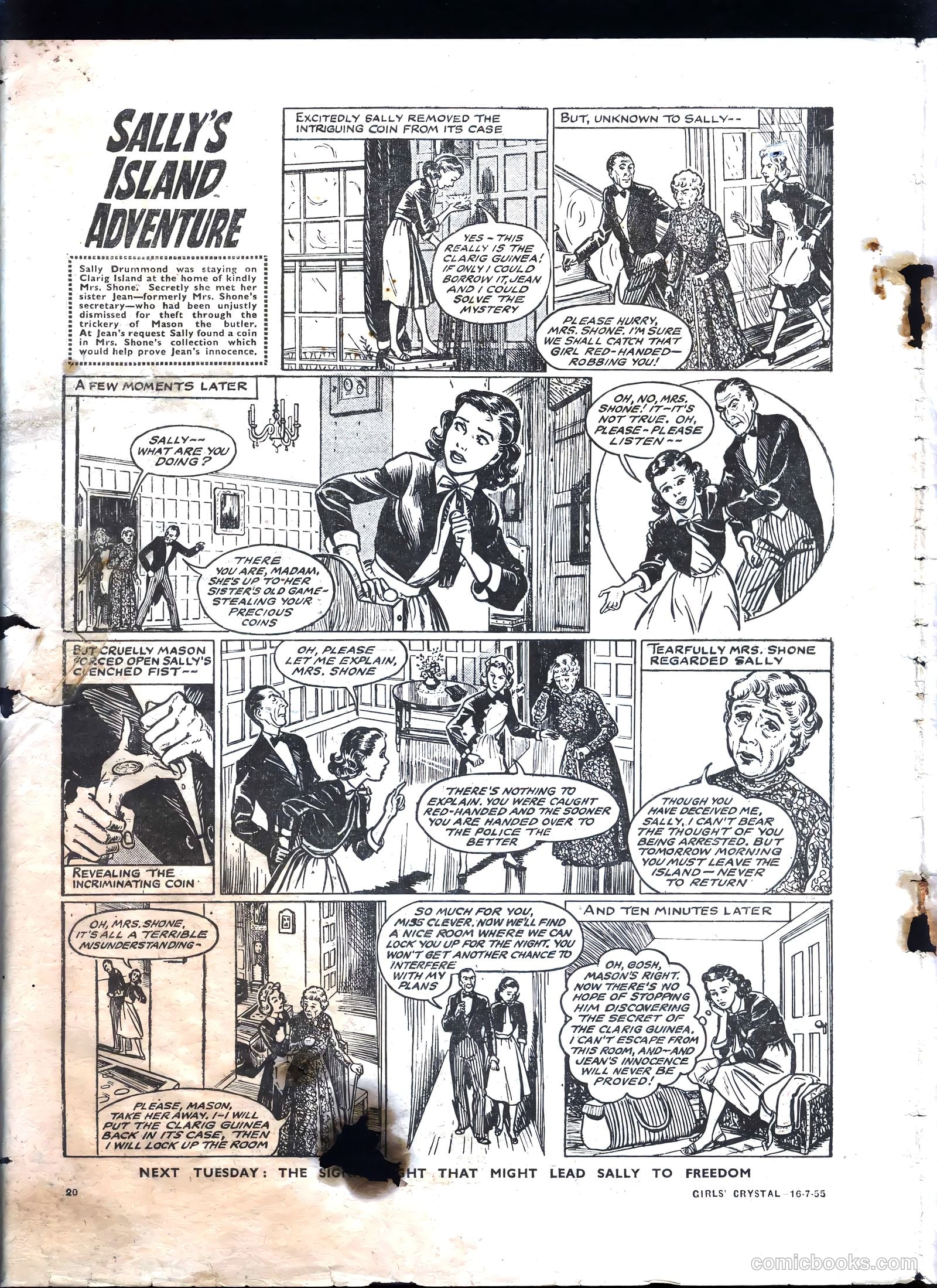 Girls' Crystal #1030 — page 20 of 20