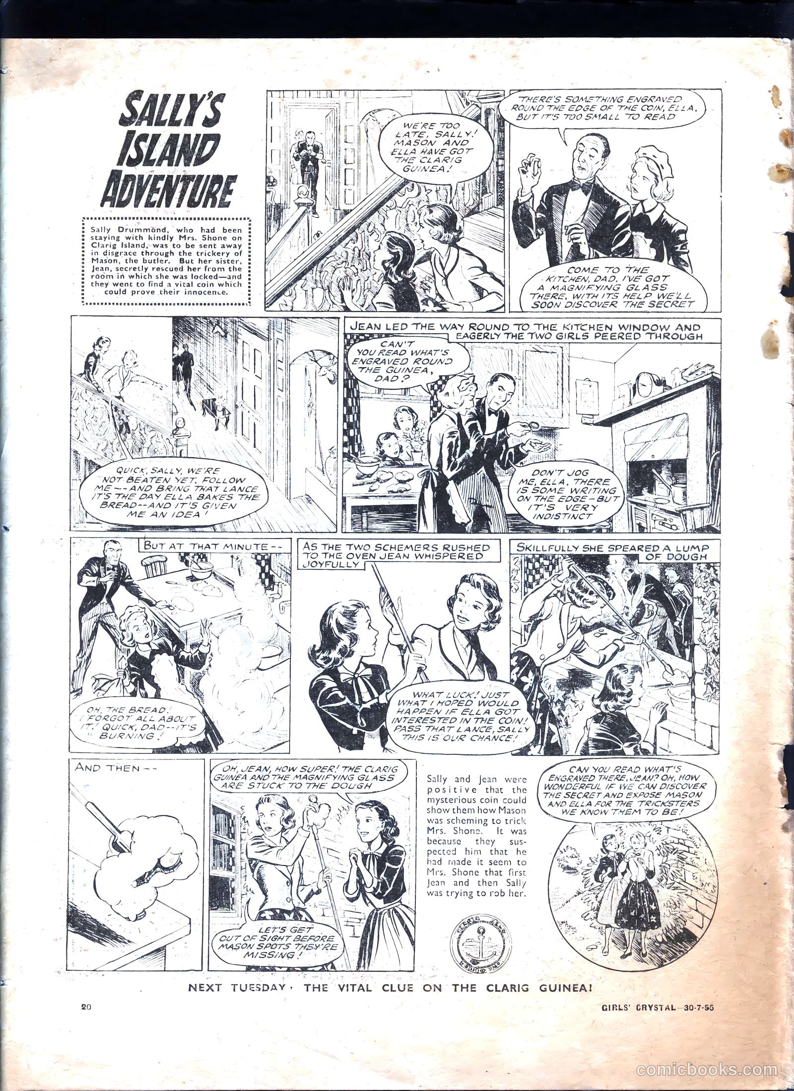Girls' Crystal #1032 — page 20 of 20