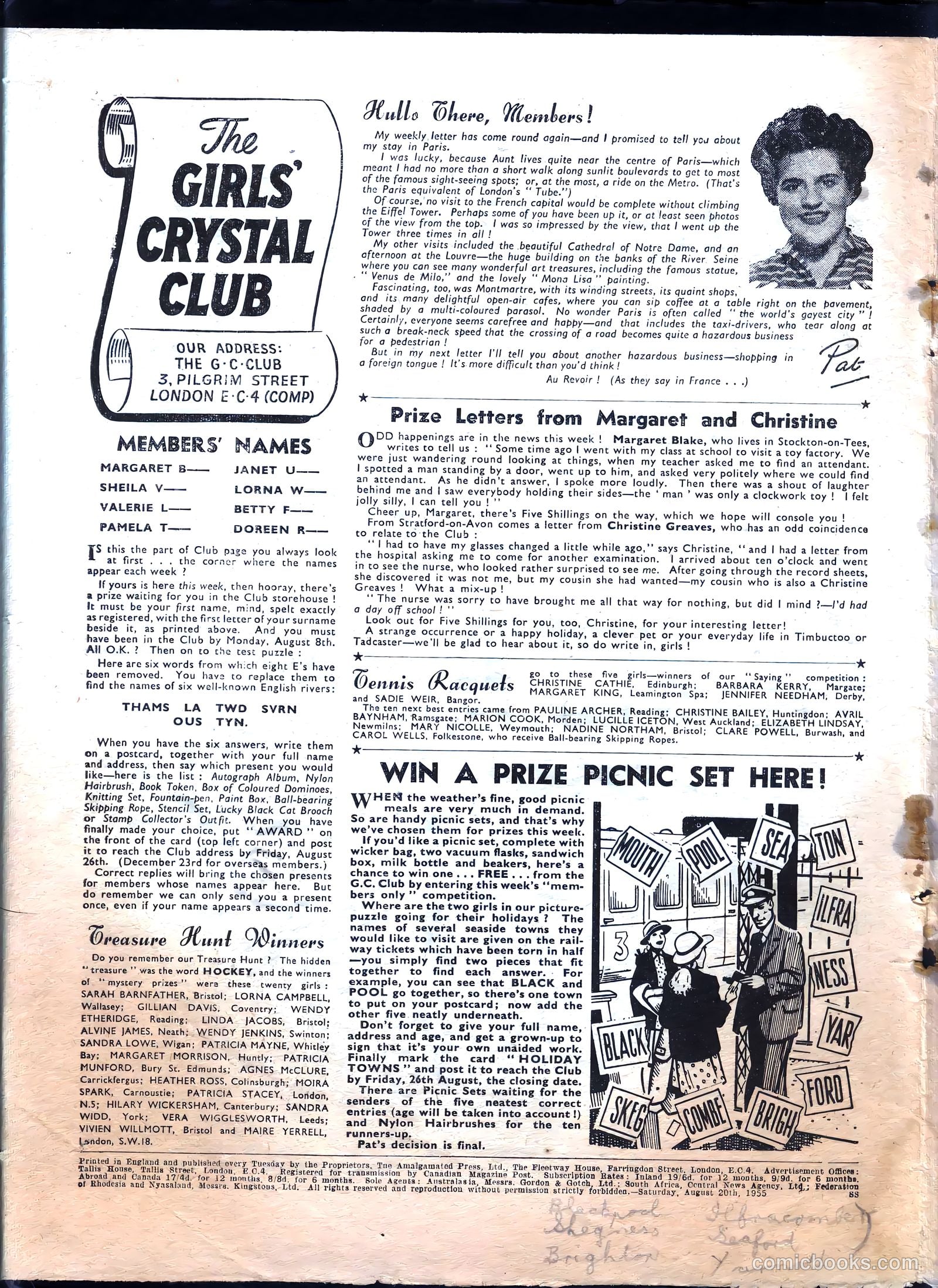 Girls' Crystal #1035 — page 18 of 20