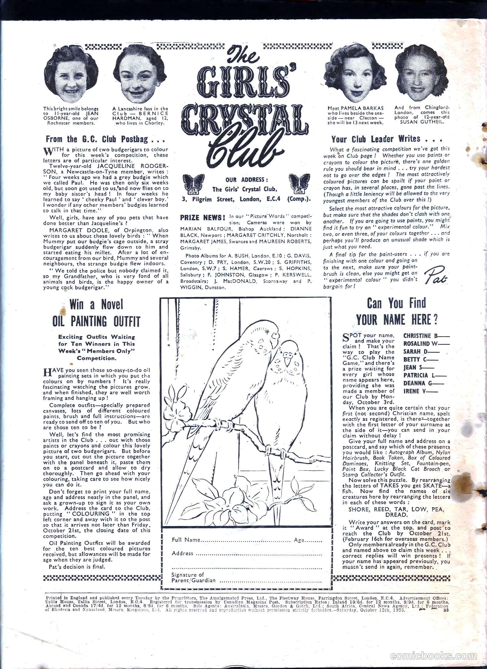 Girls' Crystal #1043 — page 18 of 20