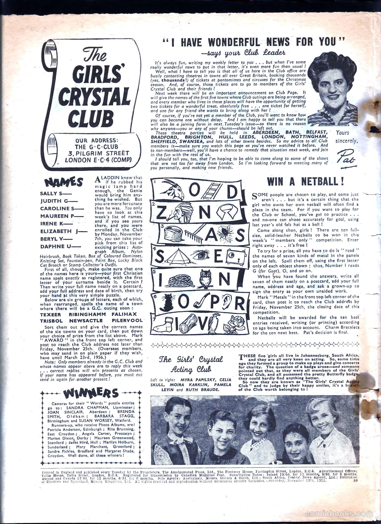 Girls' Crystal #1048 — page 18 of 20