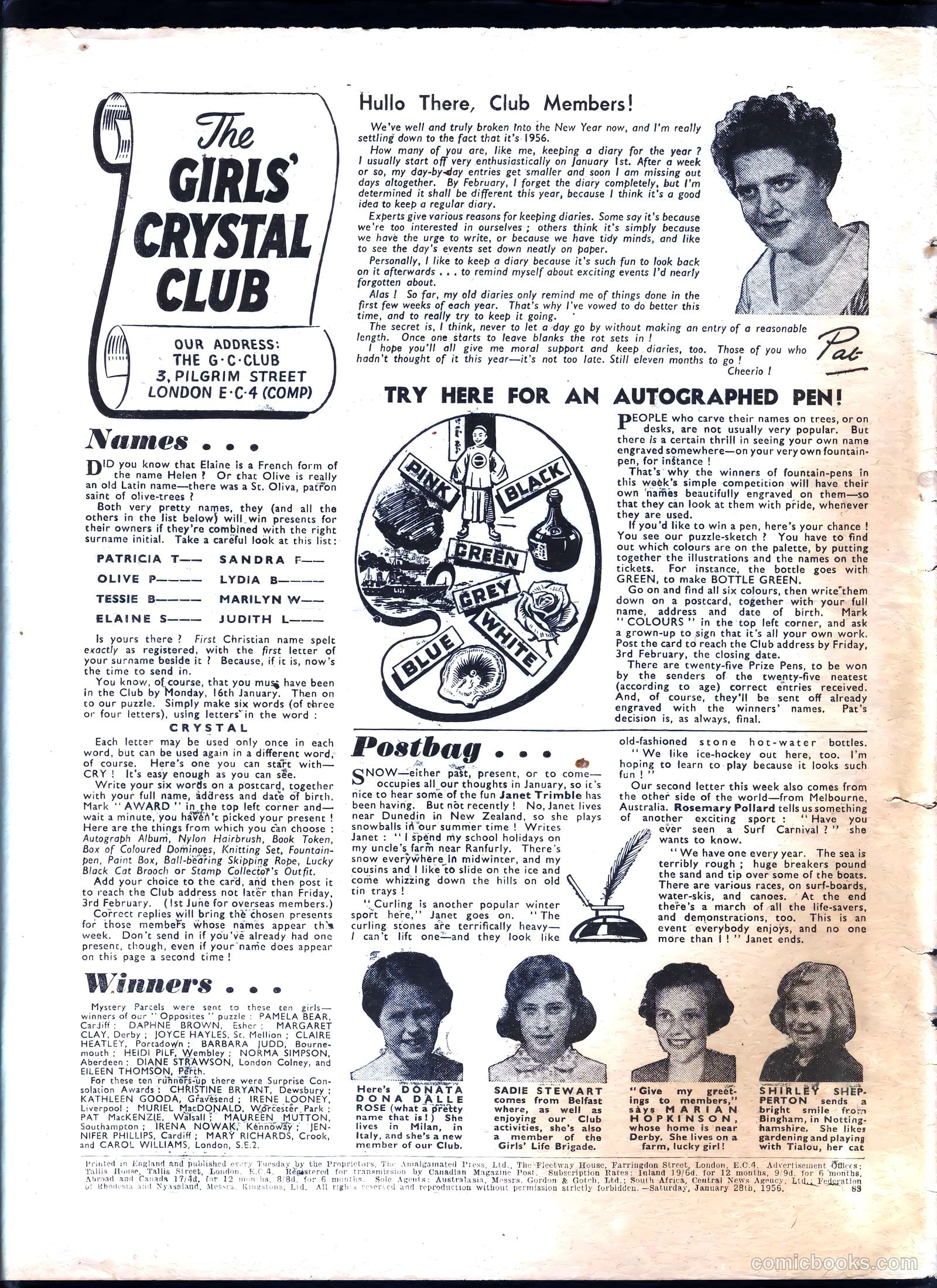 Girls' Crystal #1058 — page 18 of 20