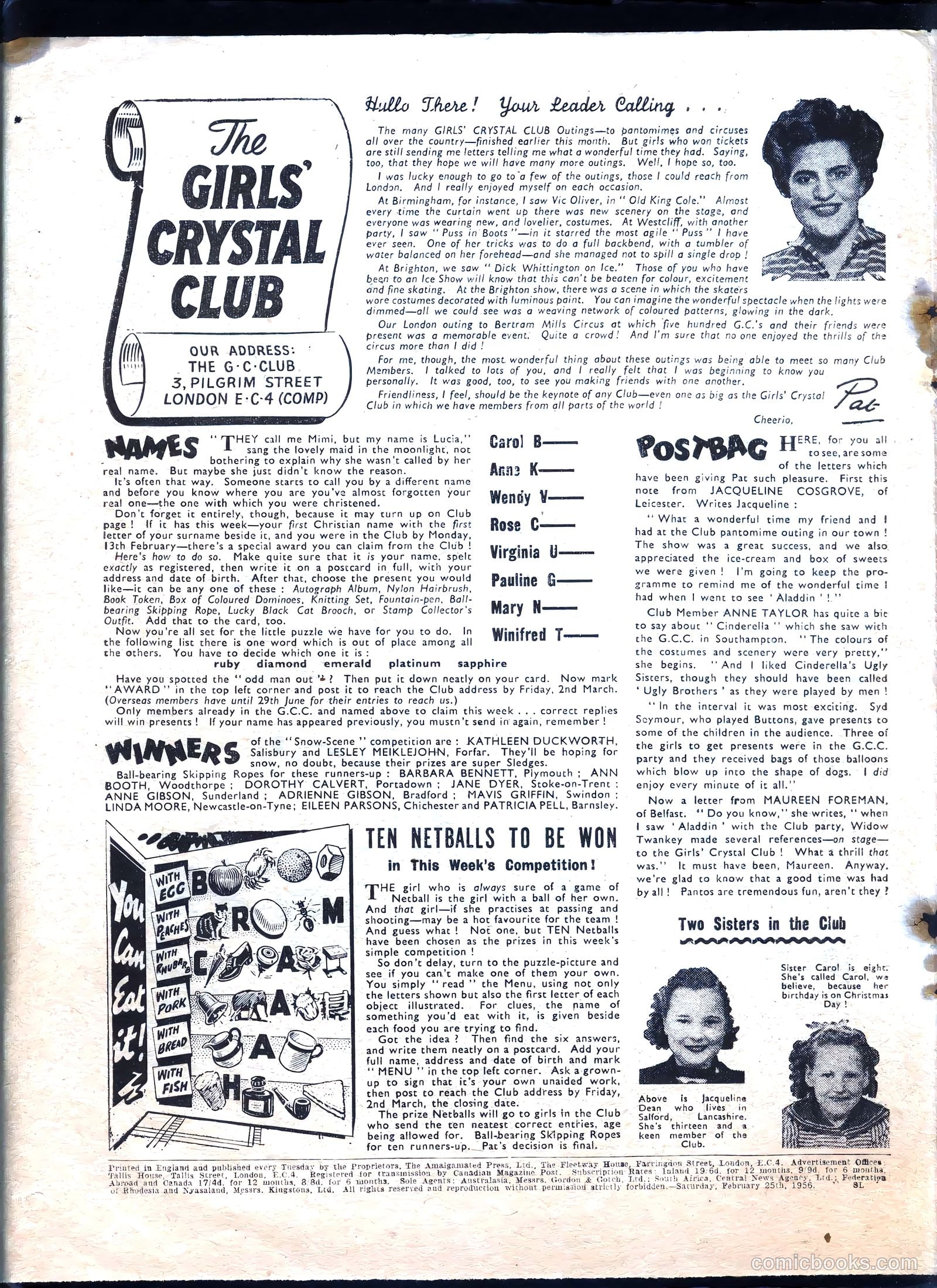 Girls' Crystal #1062 — page 18 of 20