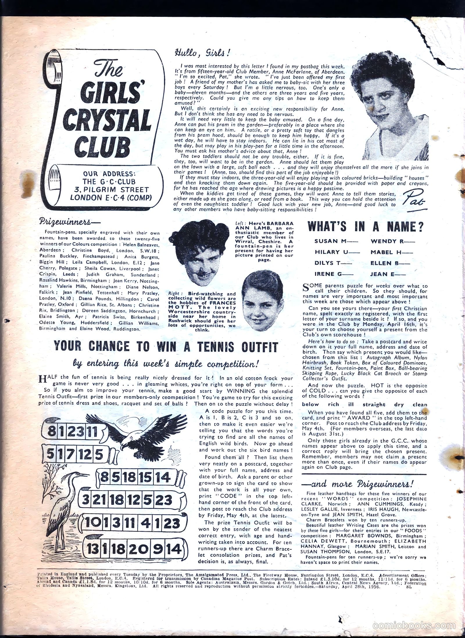 Girls' Crystal #1071 — page 22 of 24