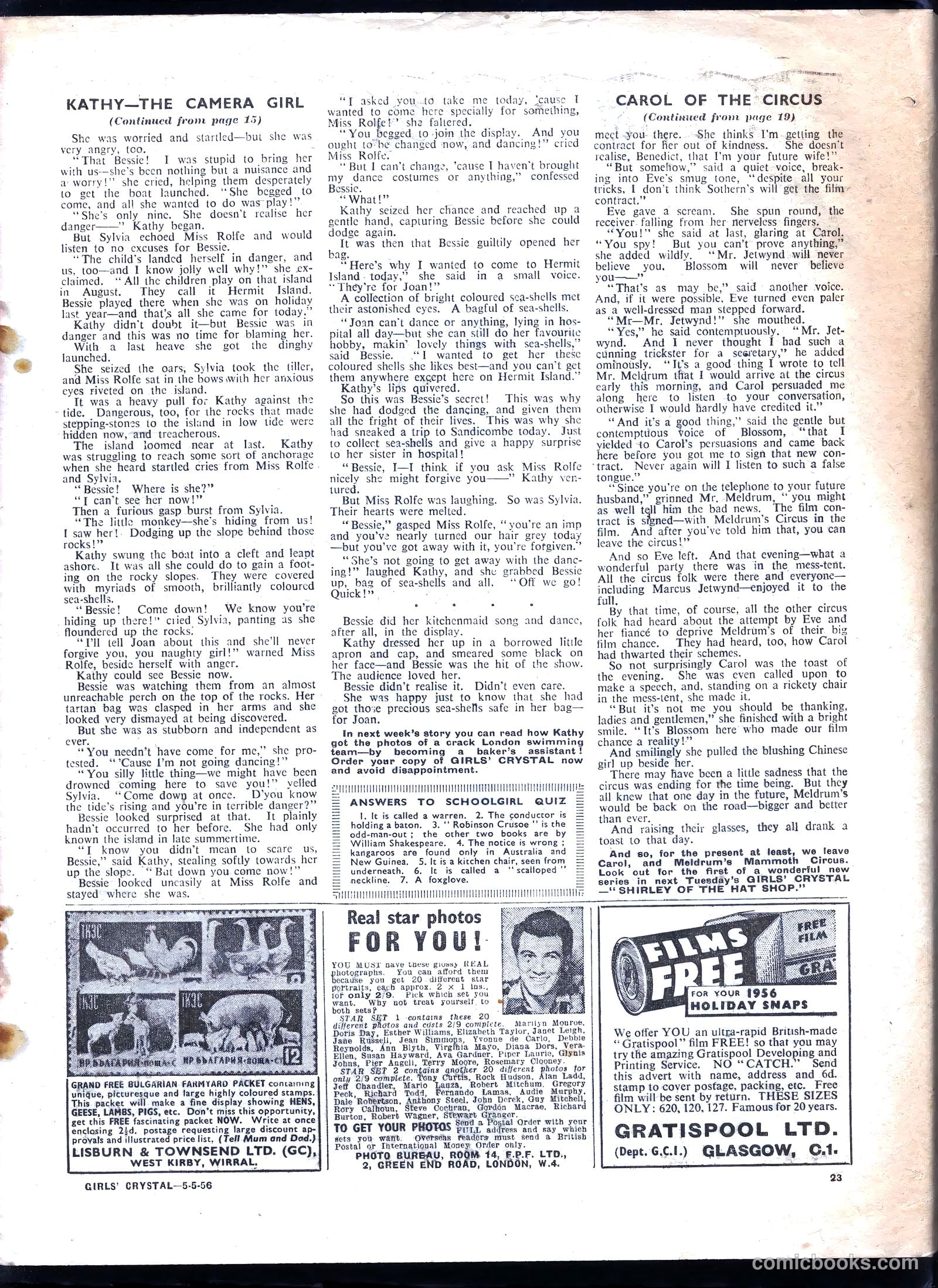 Girls' Crystal #1072 — page 23 of 24