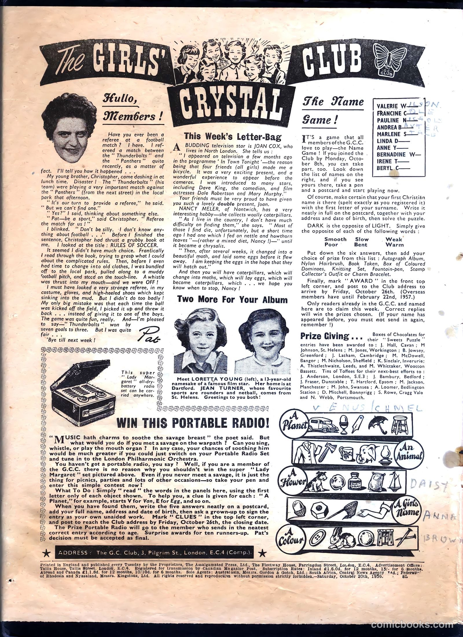 Girls' Crystal #1096 — page 22 of 24