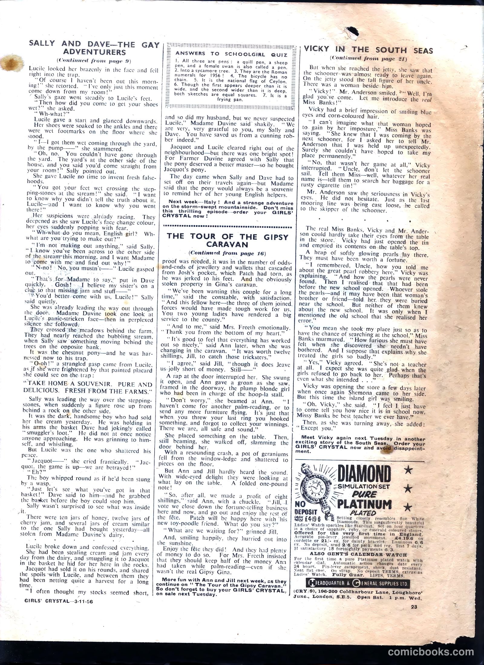 Girls' Crystal #1098 — page 23 of 24