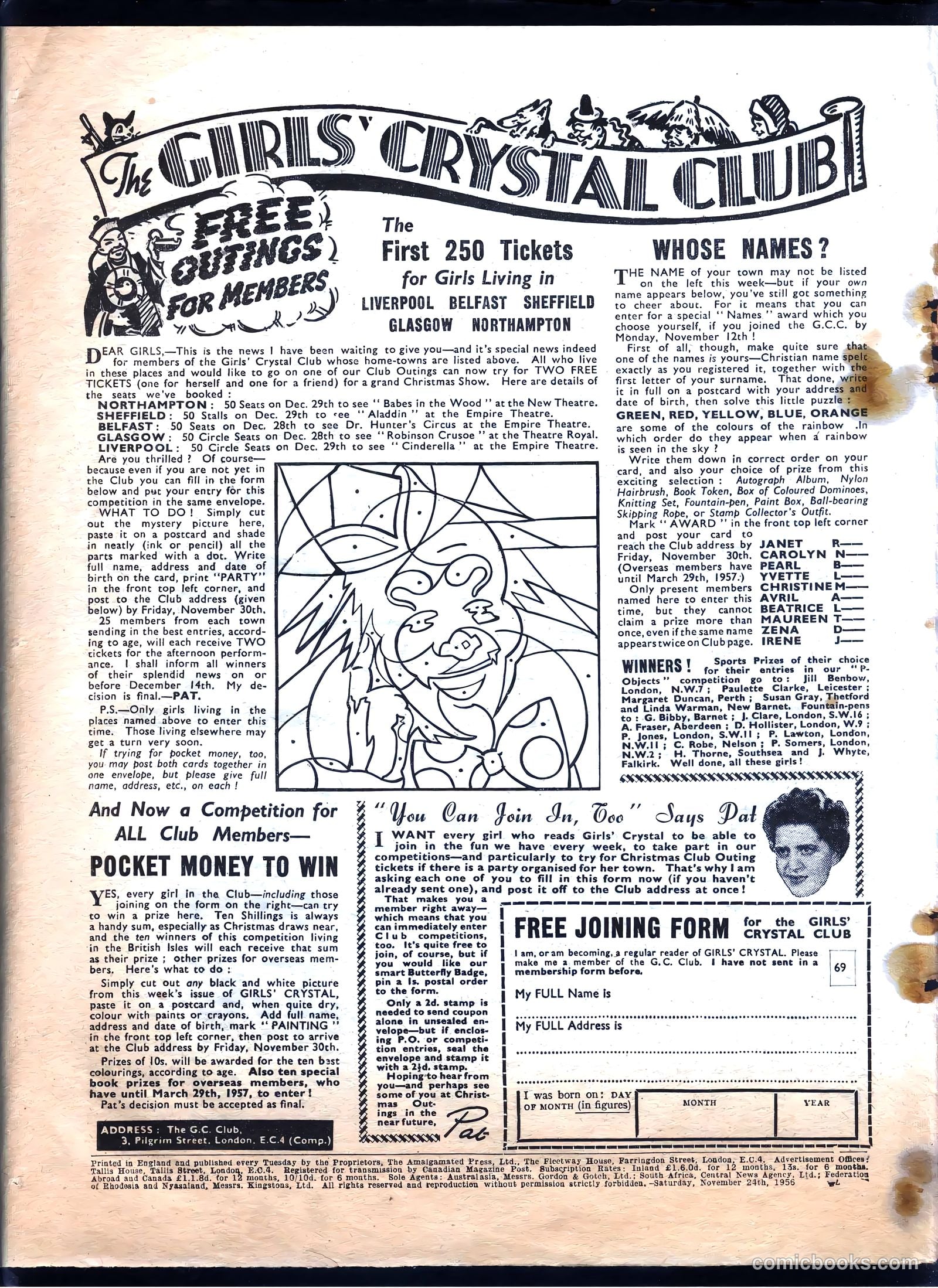 Girls' Crystal #1101 — page 22 of 24
