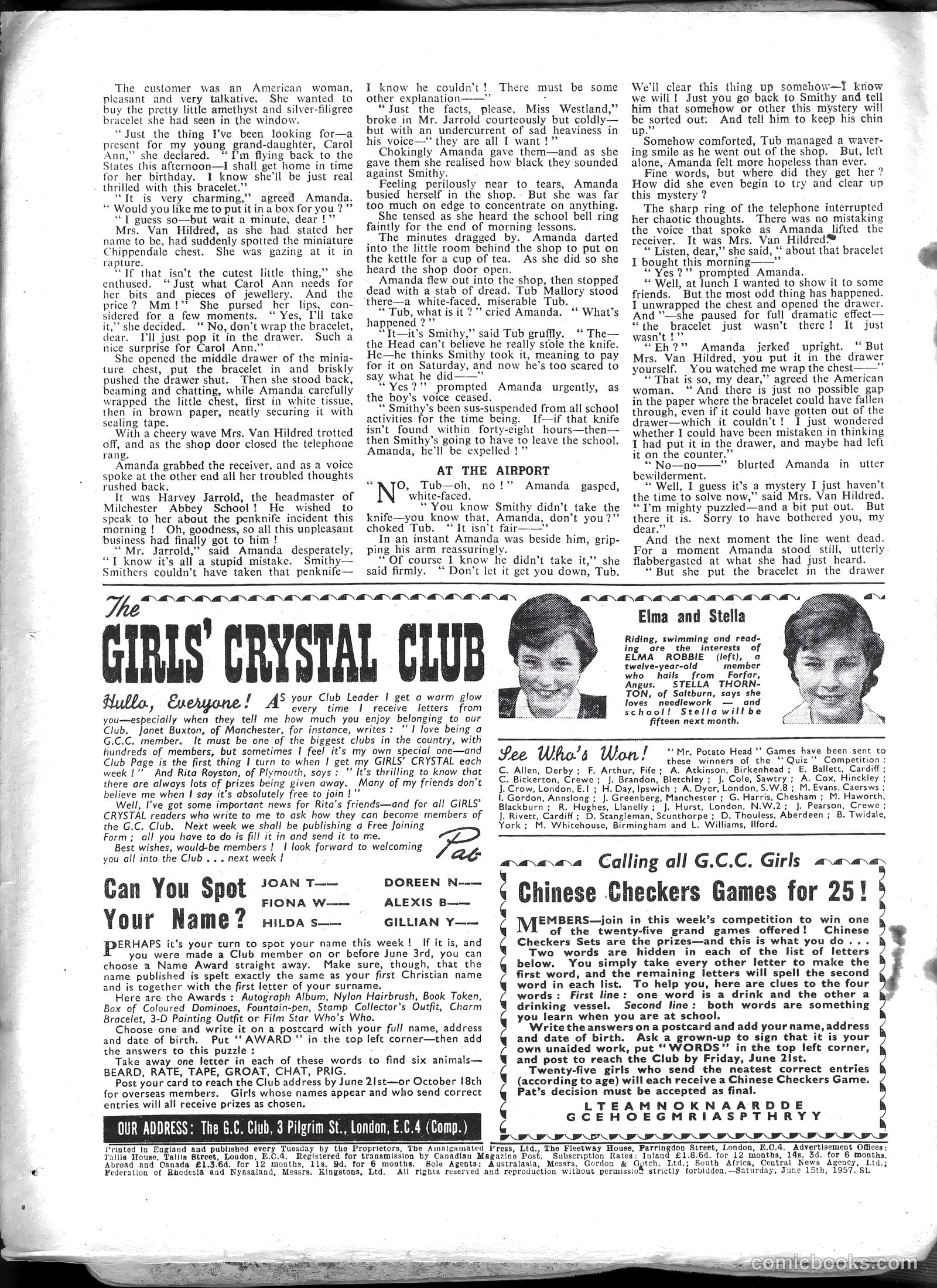 Girls' Crystal #1130 — page 18 of 20