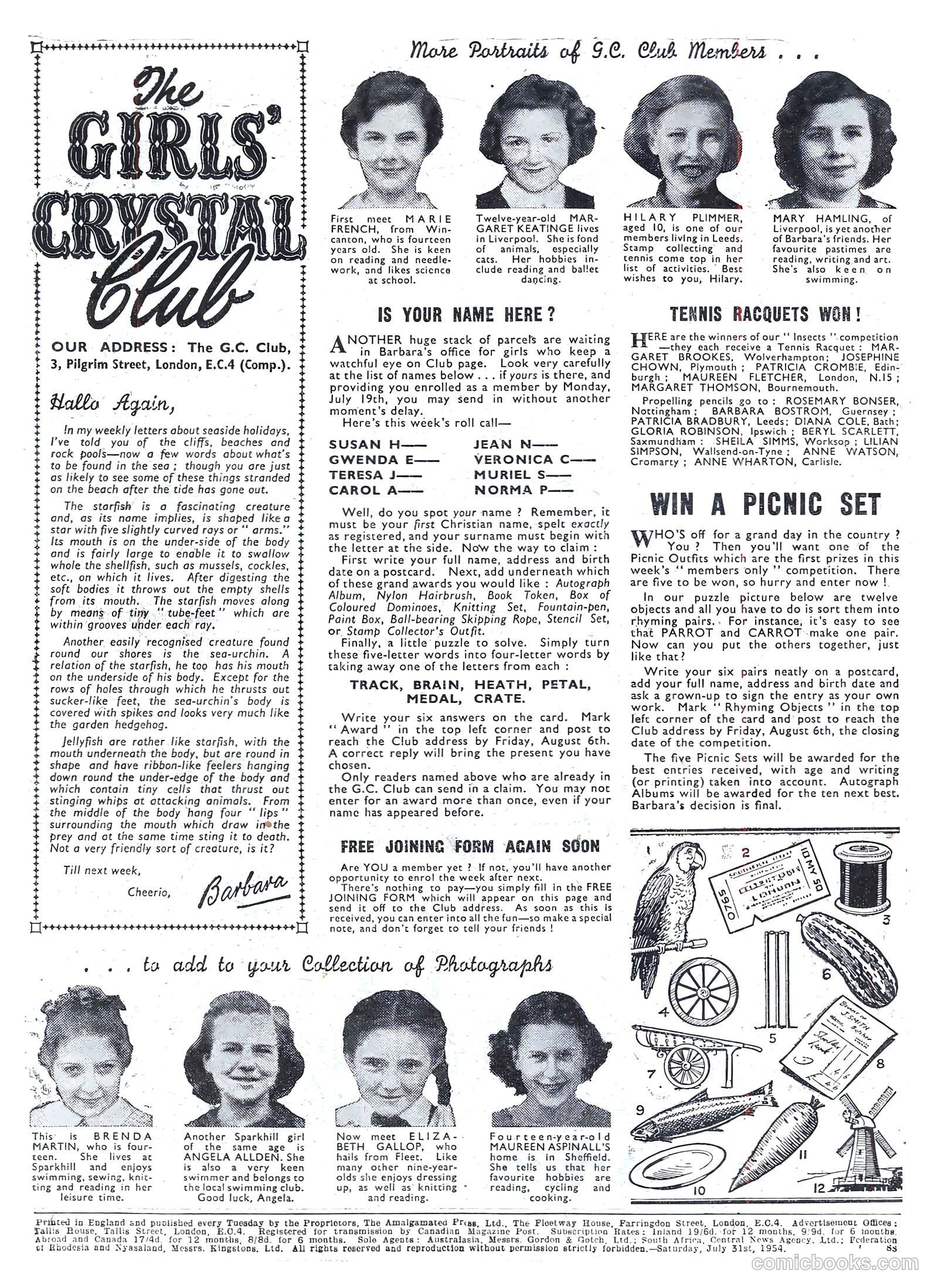Girls' Crystal #980 — page 18 of 20