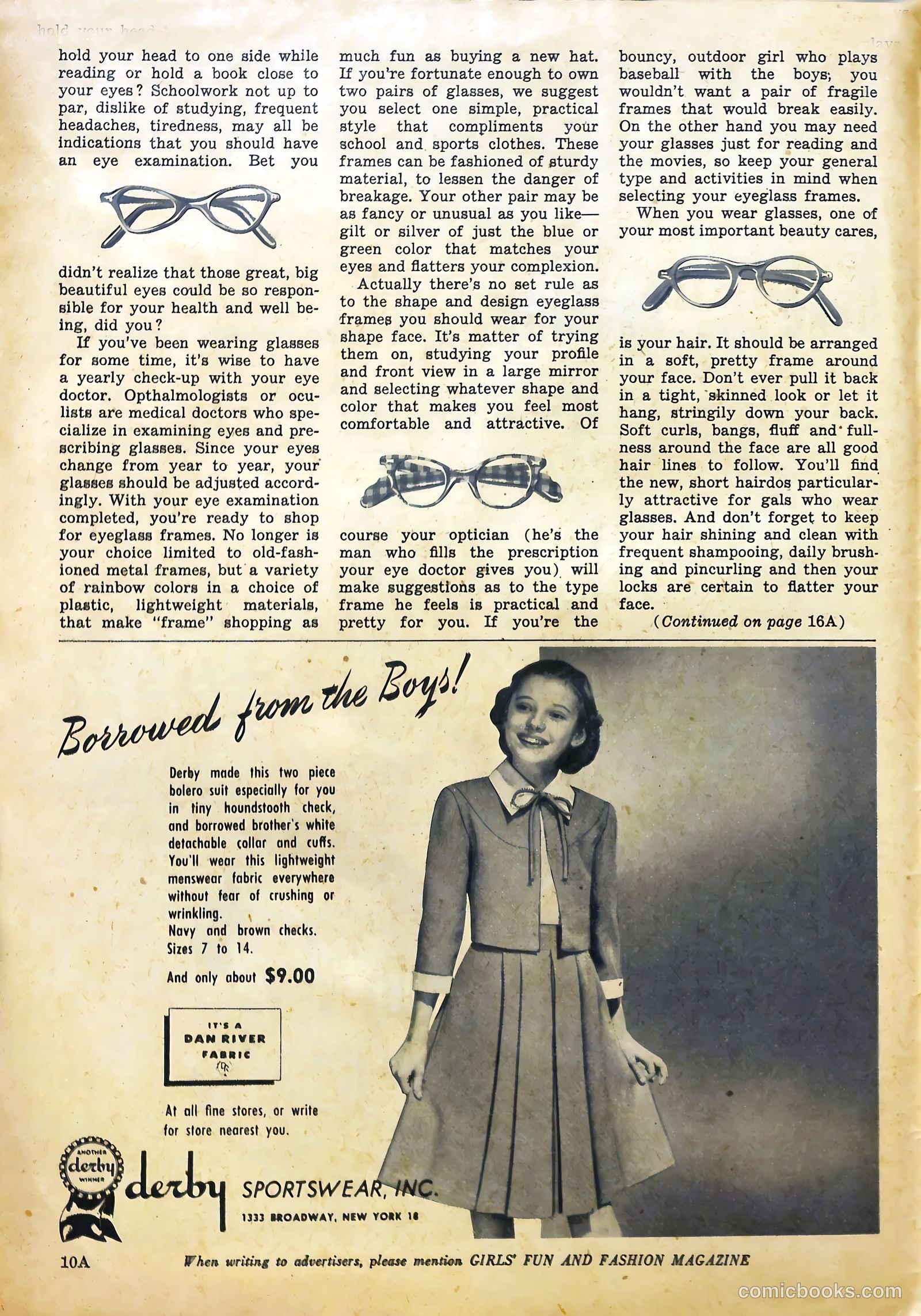 Girls' Fun and Fashion Magazine #45 — page 10 of 52