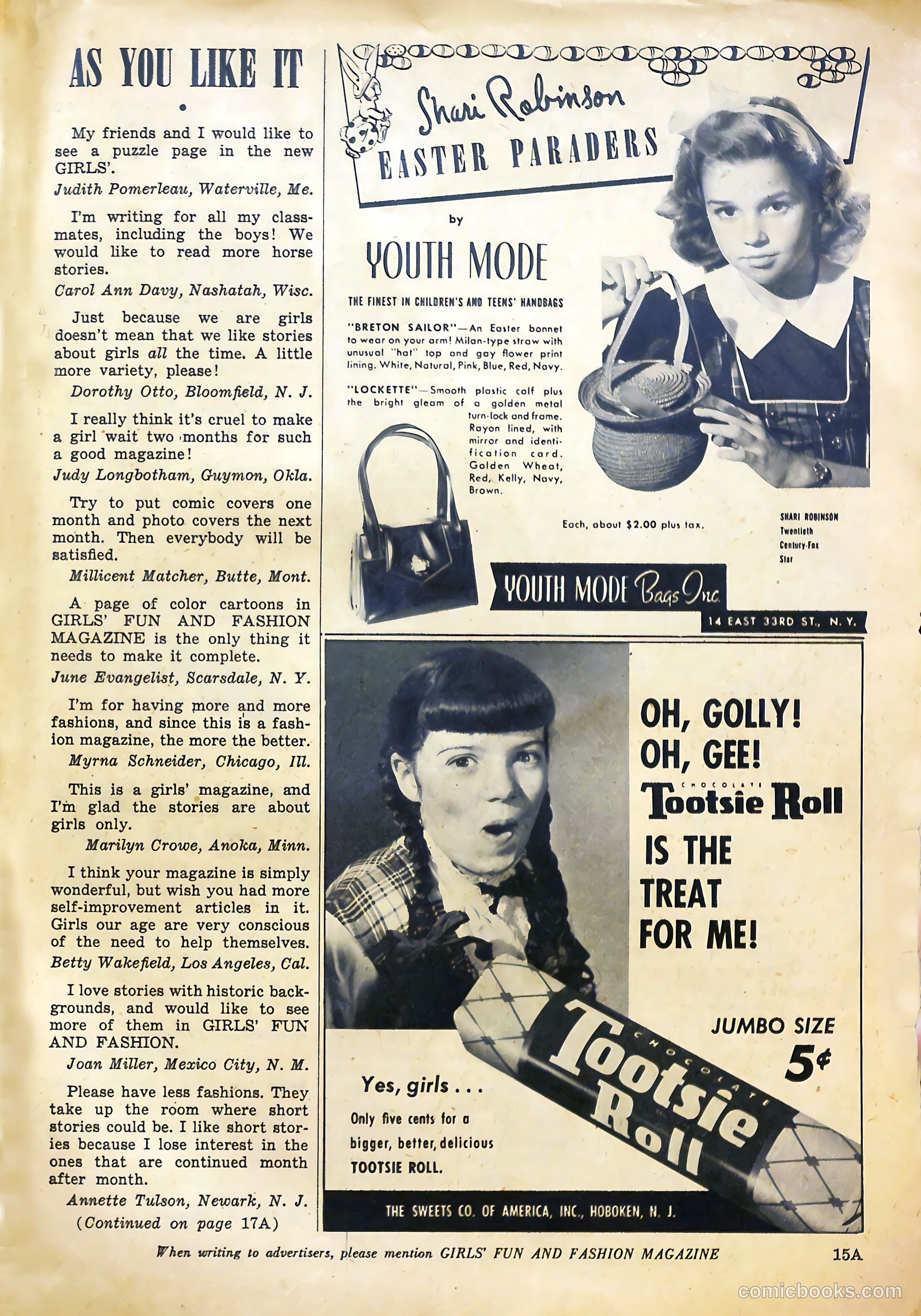 Girls' Fun and Fashion Magazine #45 — page 46 of 52
