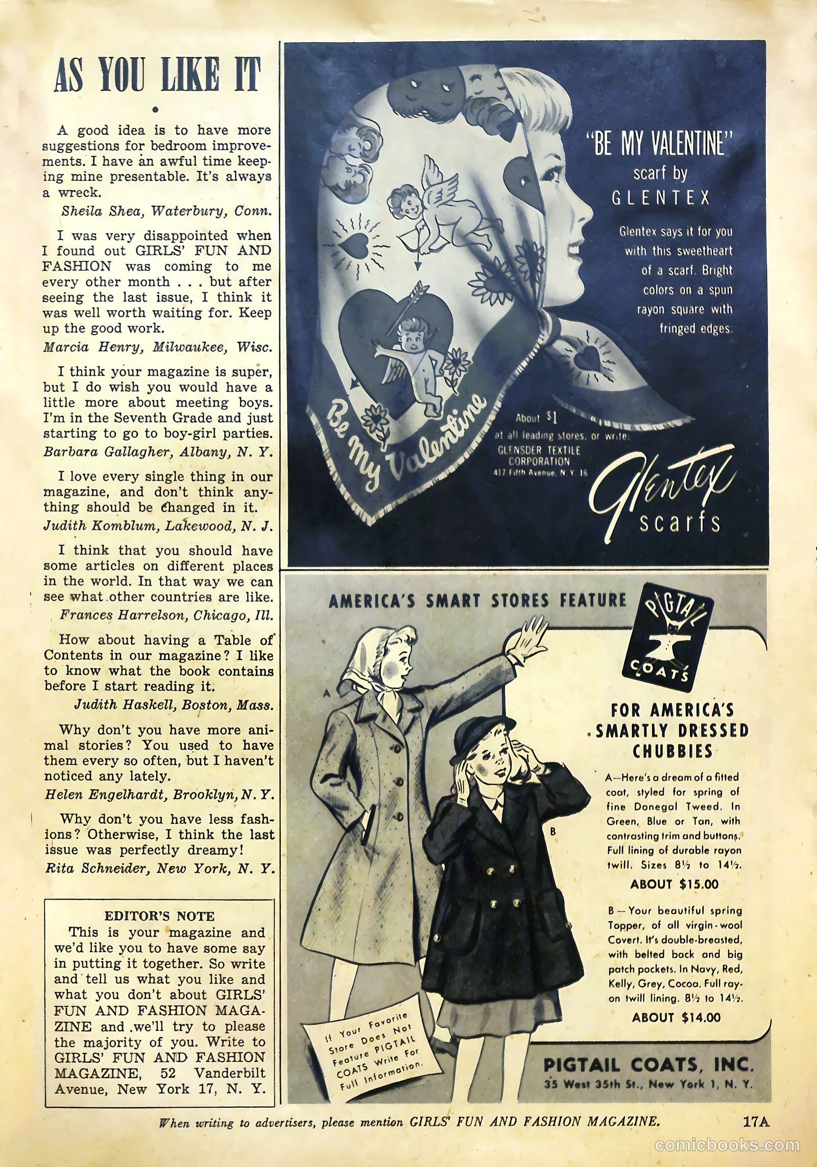 Girls' Fun and Fashion Magazine #45 — page 48 of 52