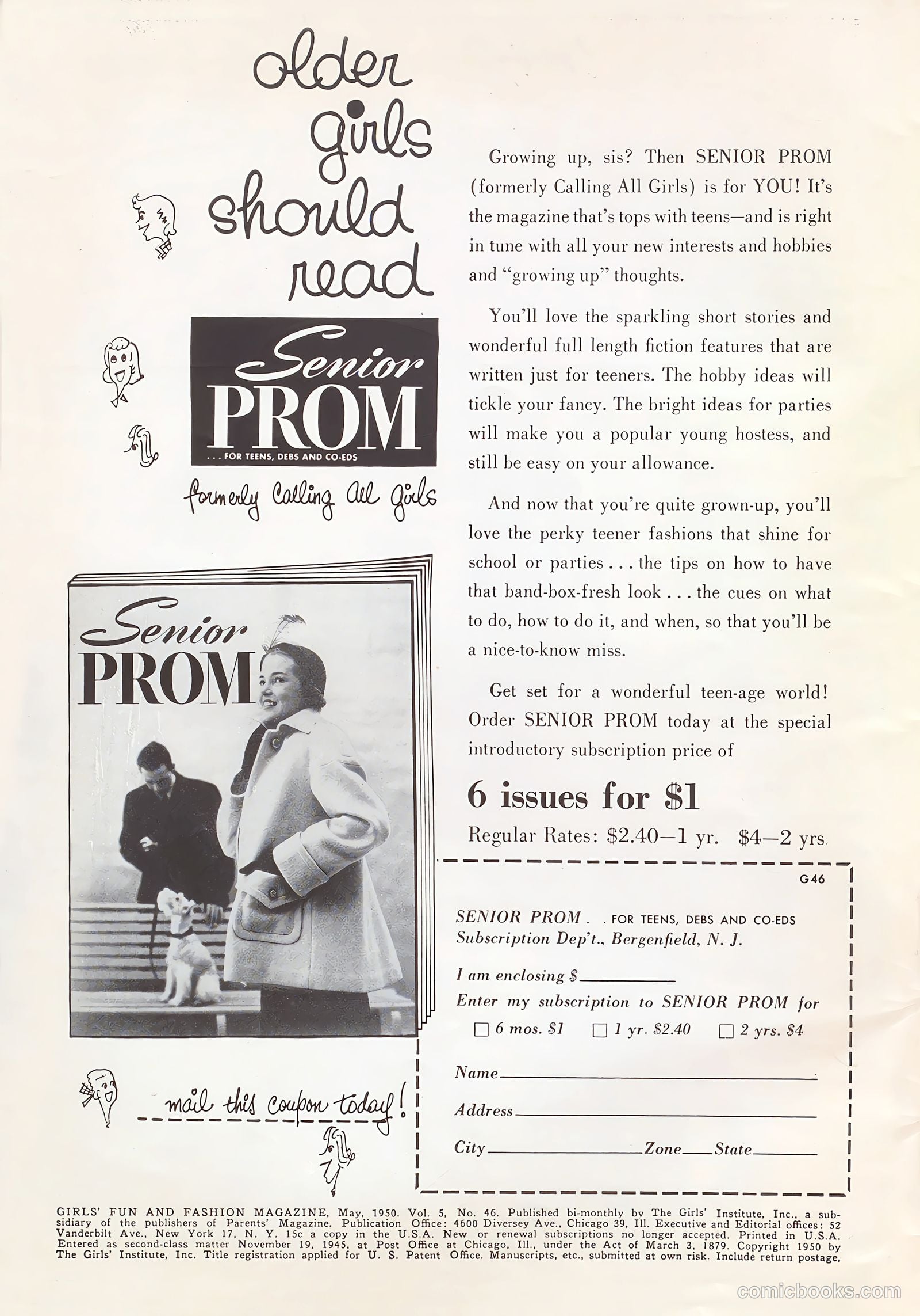 Girls' Fun and Fashion Magazine #46 — page 2 of 43