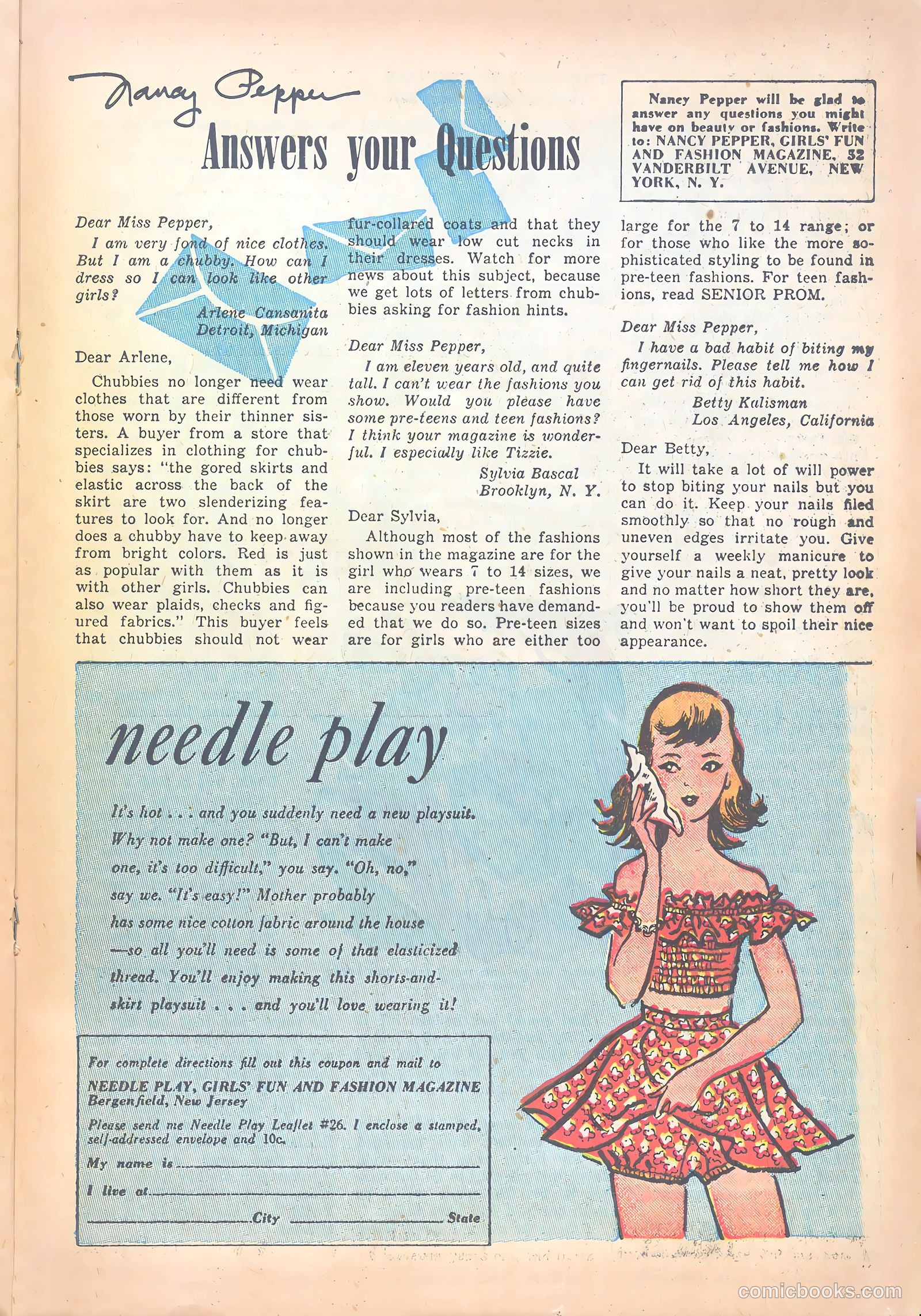Girls' Fun and Fashion Magazine #46 — page 25 of 43