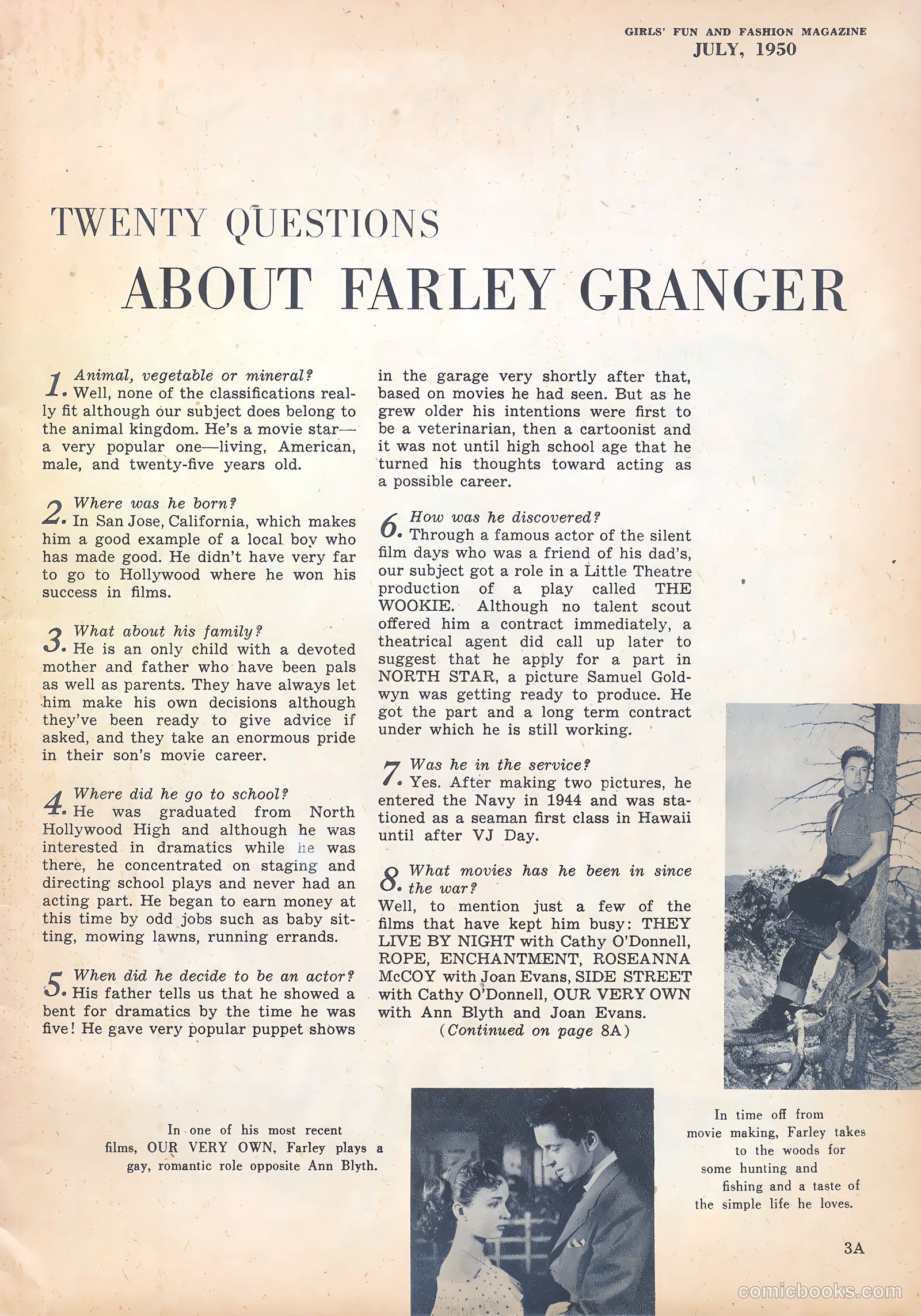 Girls' Fun and Fashion Magazine #47 — page 3 of 43