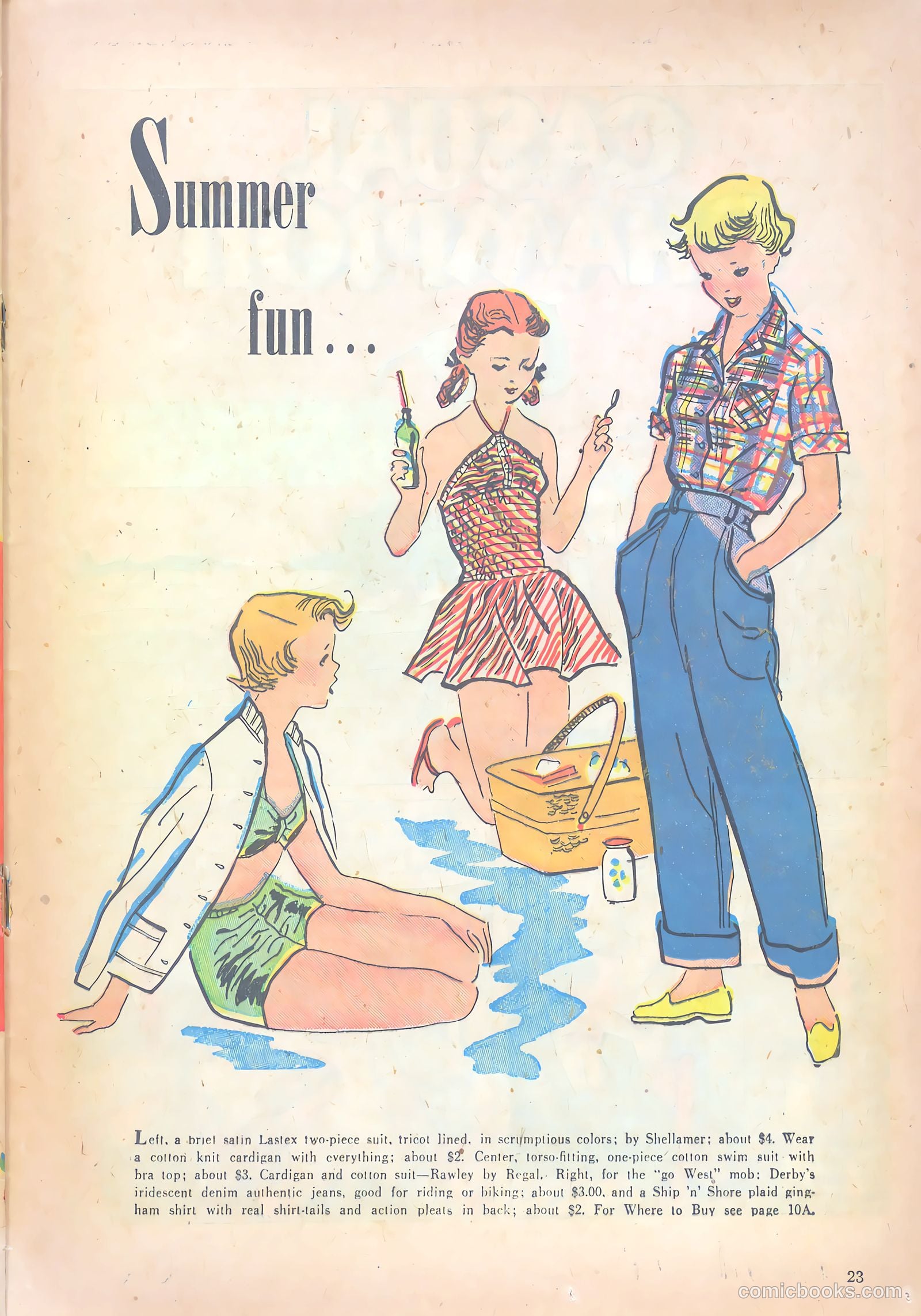 Girls' Fun and Fashion Magazine #47 — page 28 of 43