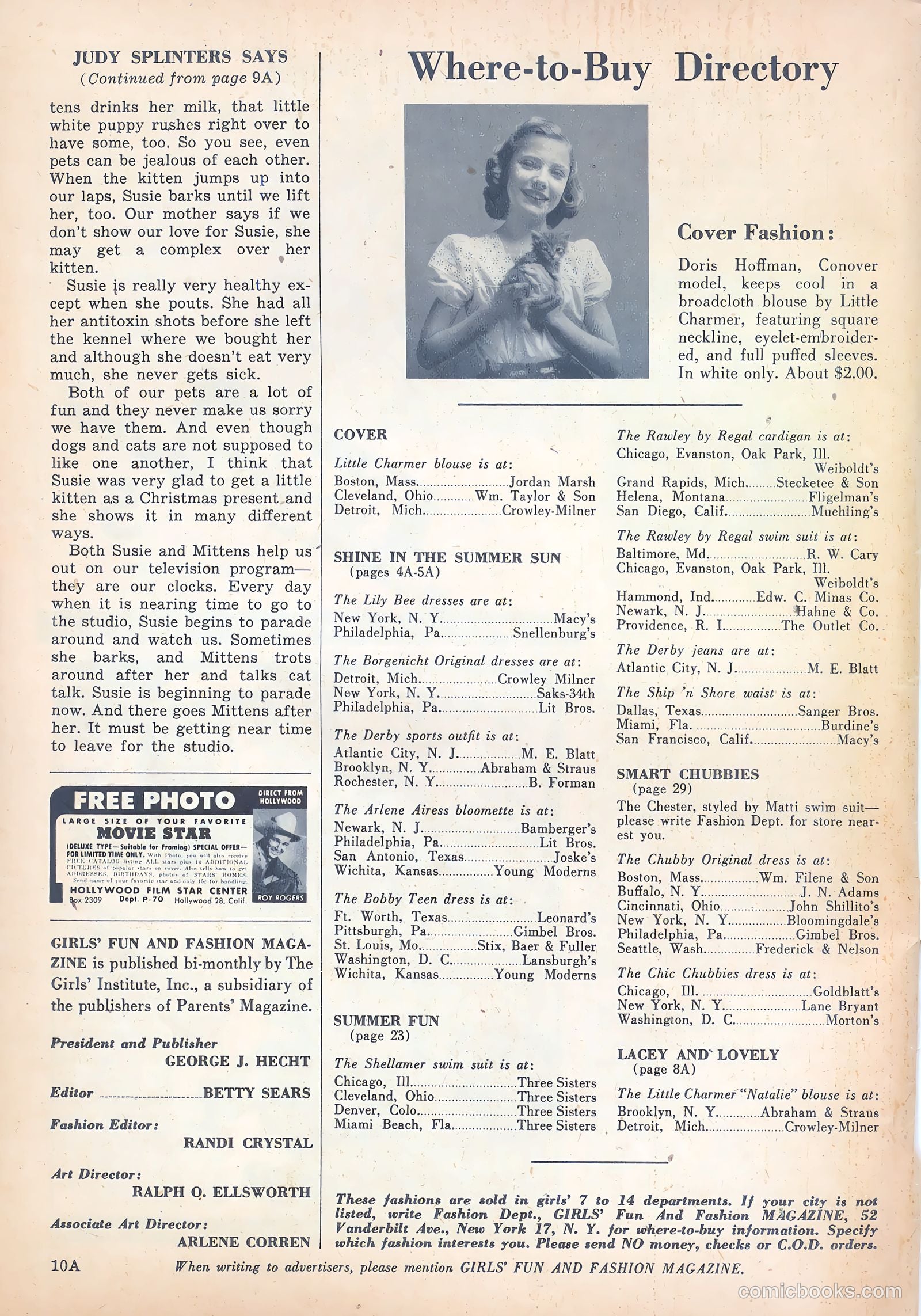 Girls' Fun and Fashion Magazine #47 — page 41 of 43