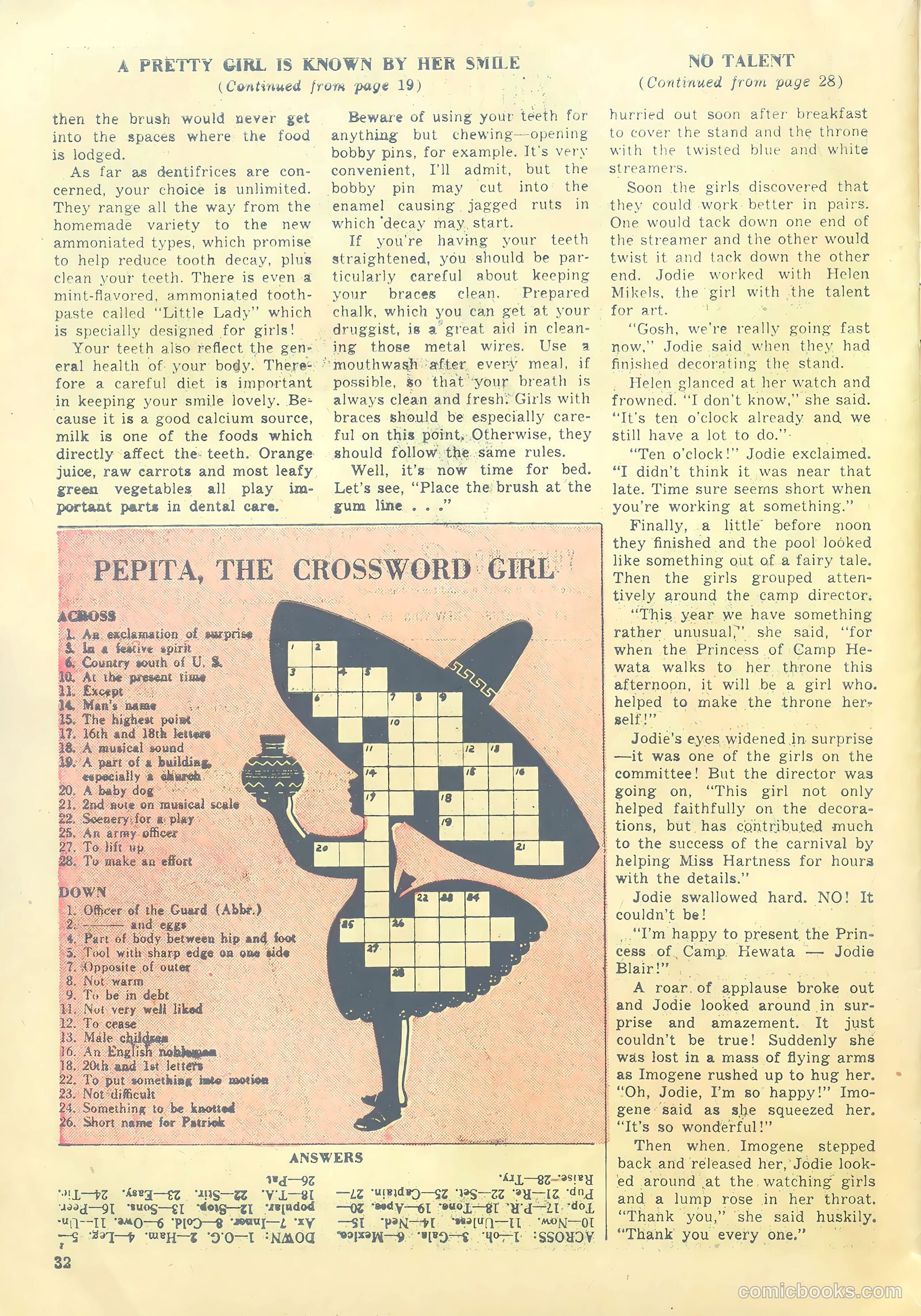 Girls' Fun and Fashion Magazine #48 — page 38 of 44