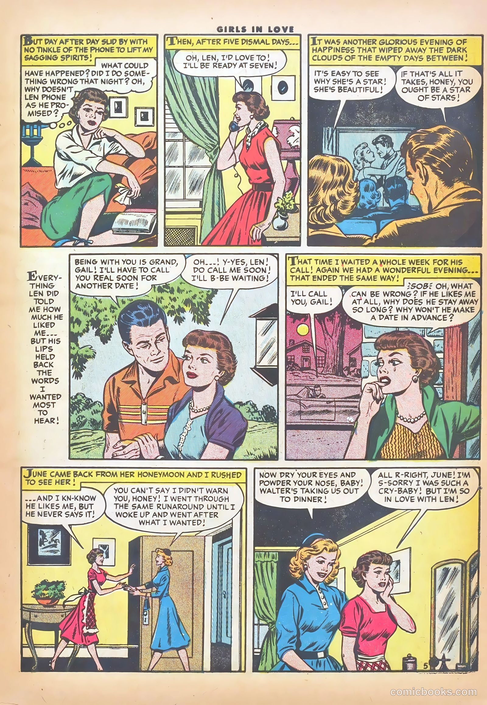 Girls in Love #51 — page 7 of 36
