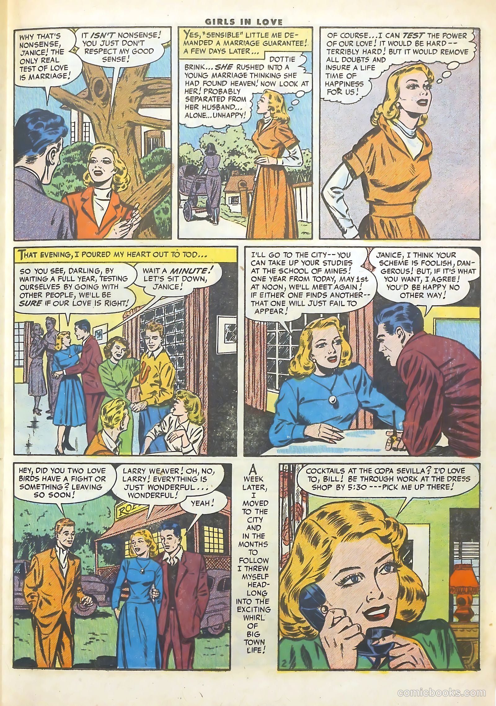 Girls in Love #55 — page 19 of 36