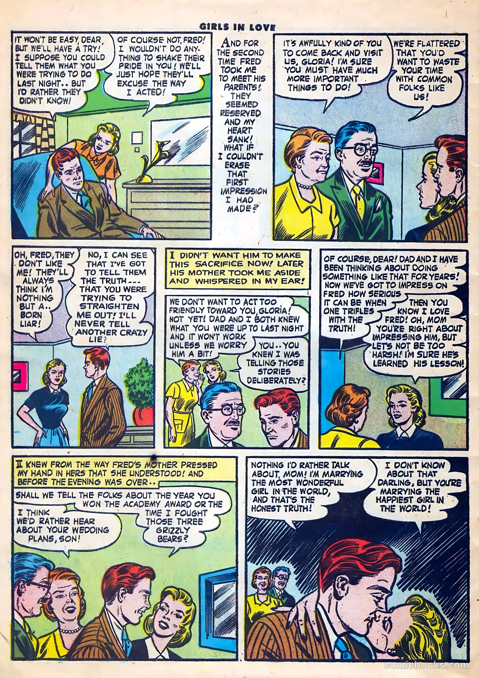 Girls in Love #56 — page 32 of 36