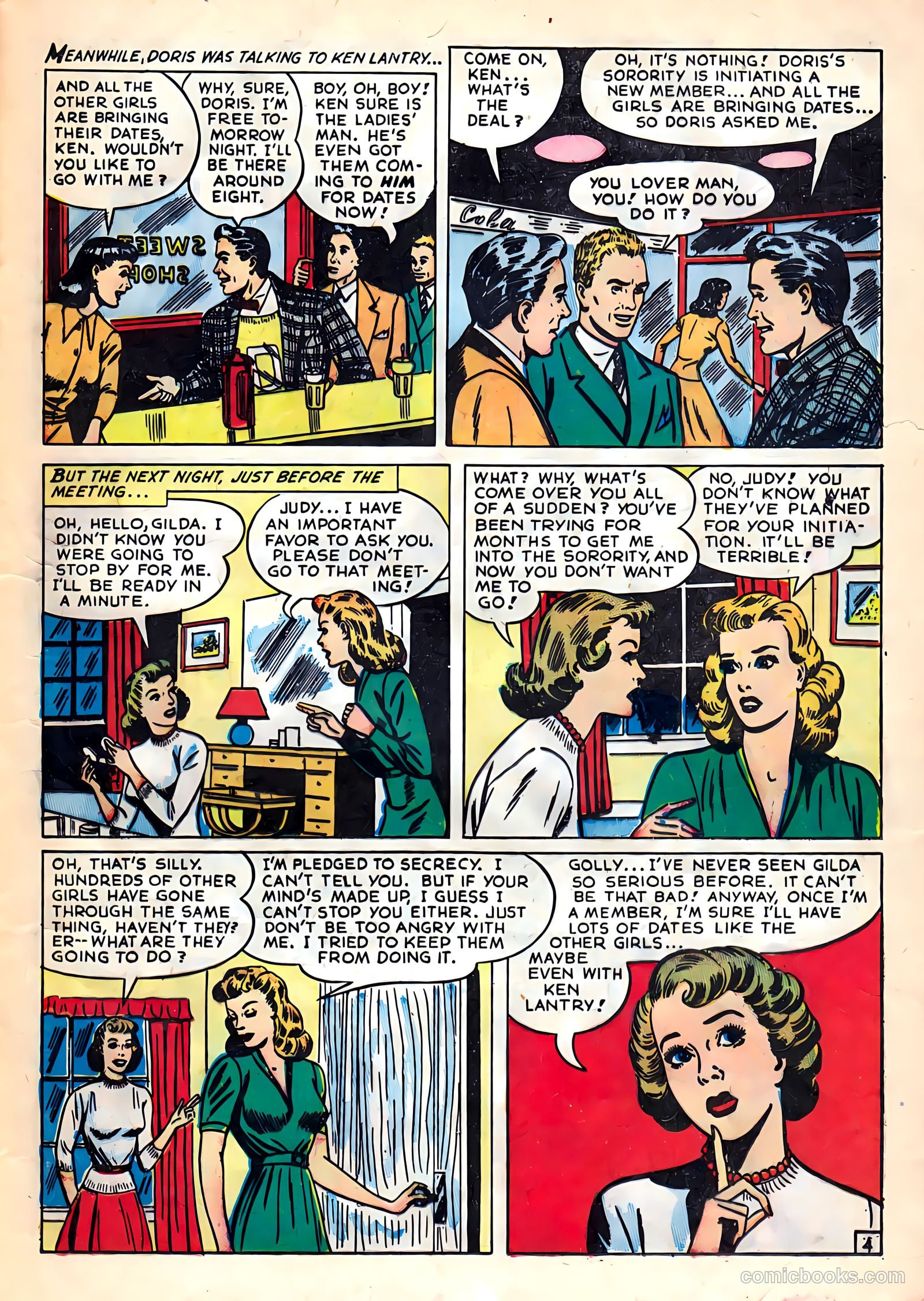 Glamorous Romances #42 — page 21 of 36