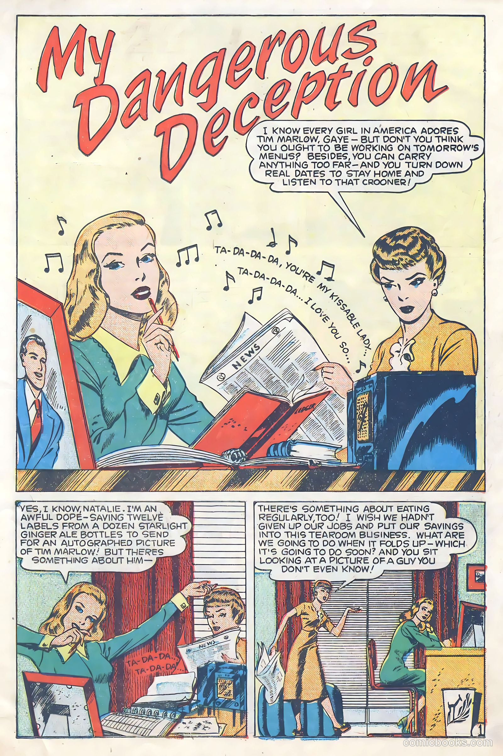 Glamorous Romances #43 — page 19 of 36
