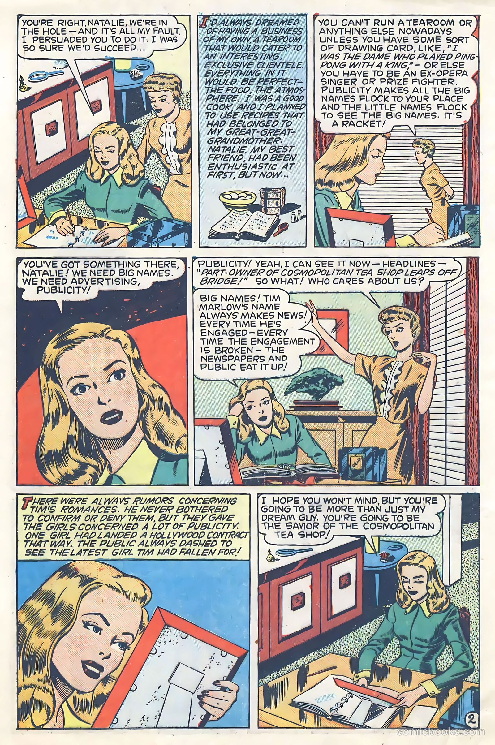 Glamorous Romances #43 — page 20 of 36